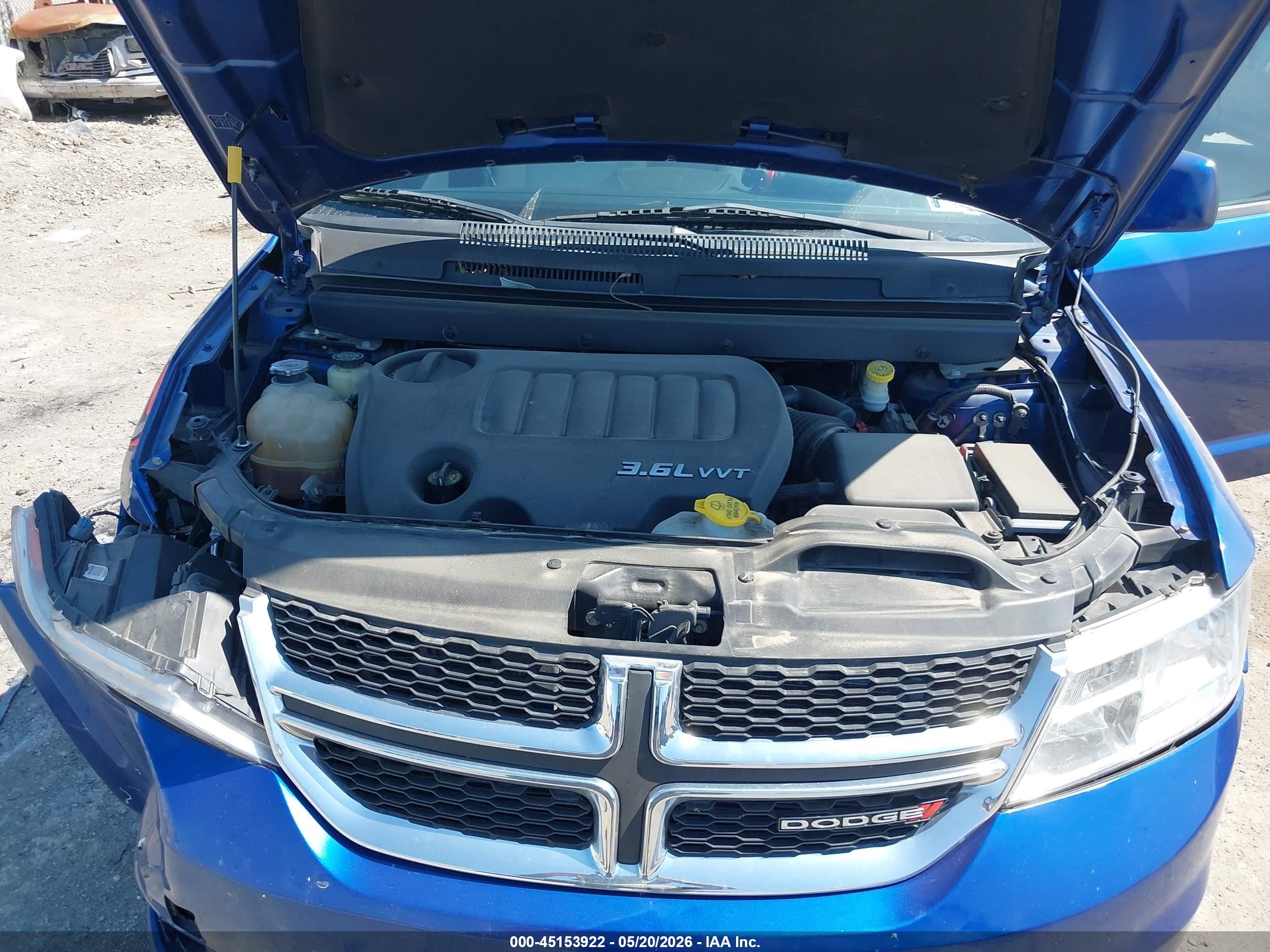 2015 Dodge Journey Sxt Dark Blue vin: 3C4PDDBG8FT512637