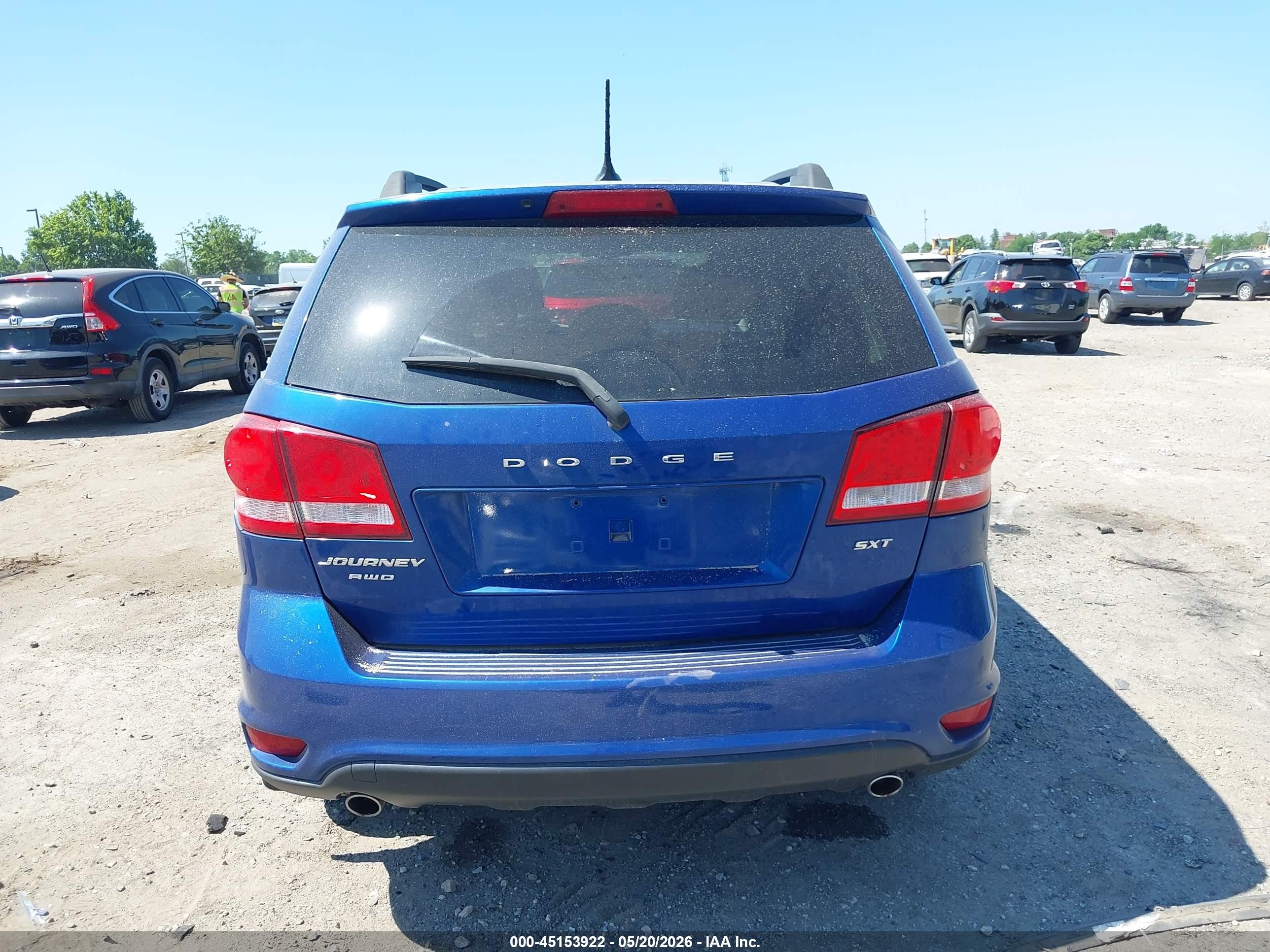 2015 Dodge Journey Sxt Dark Blue vin: 3C4PDDBG8FT512637