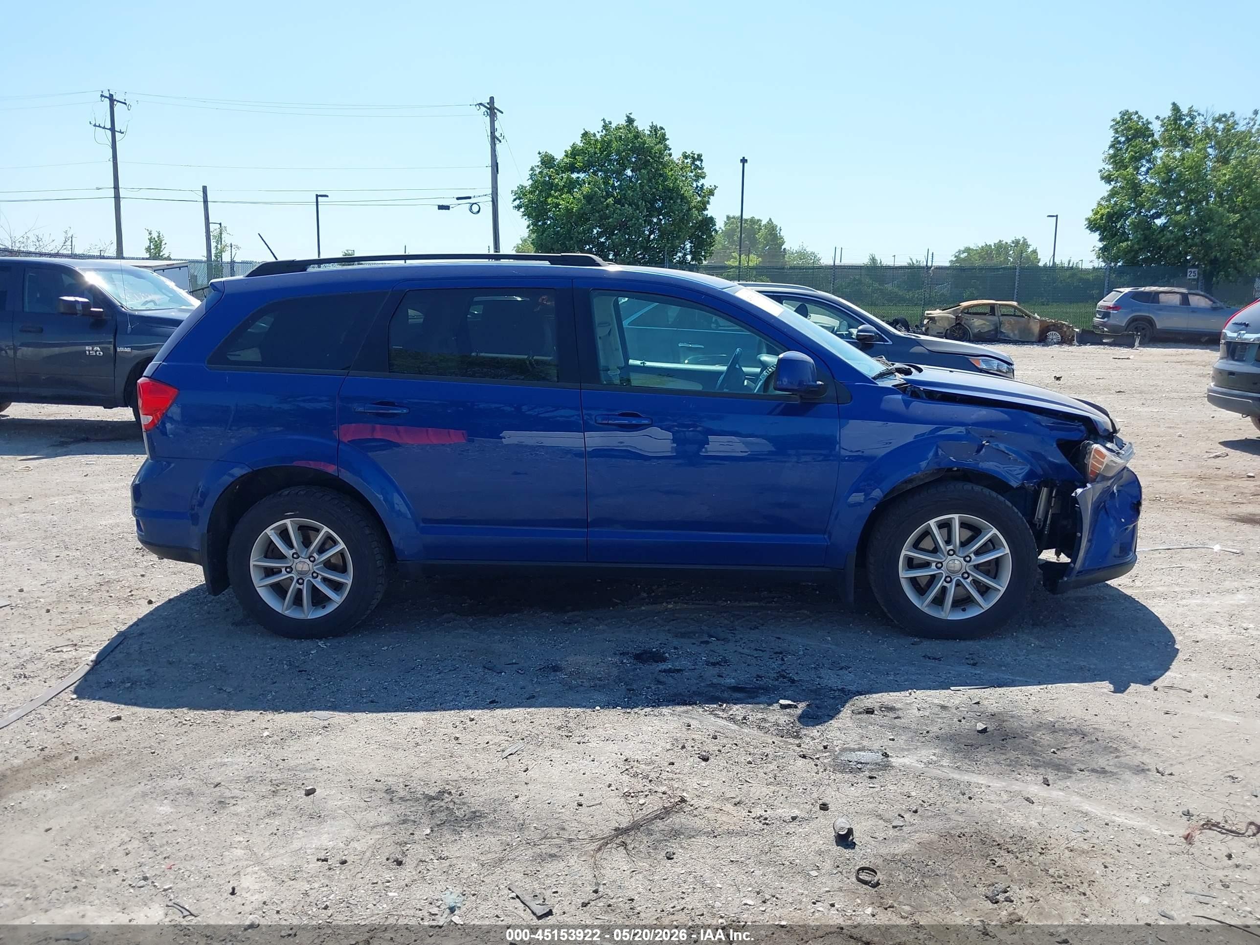 2015 Dodge Journey Sxt Dark Blue vin: 3C4PDDBG8FT512637