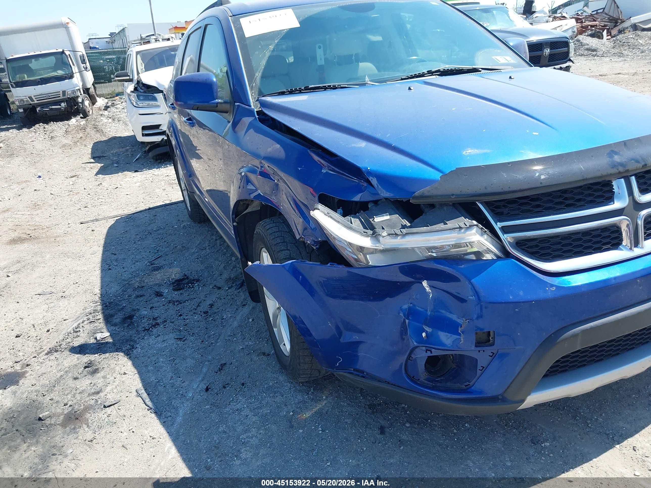 2015 Dodge Journey Sxt Dark Blue vin: 3C4PDDBG8FT512637