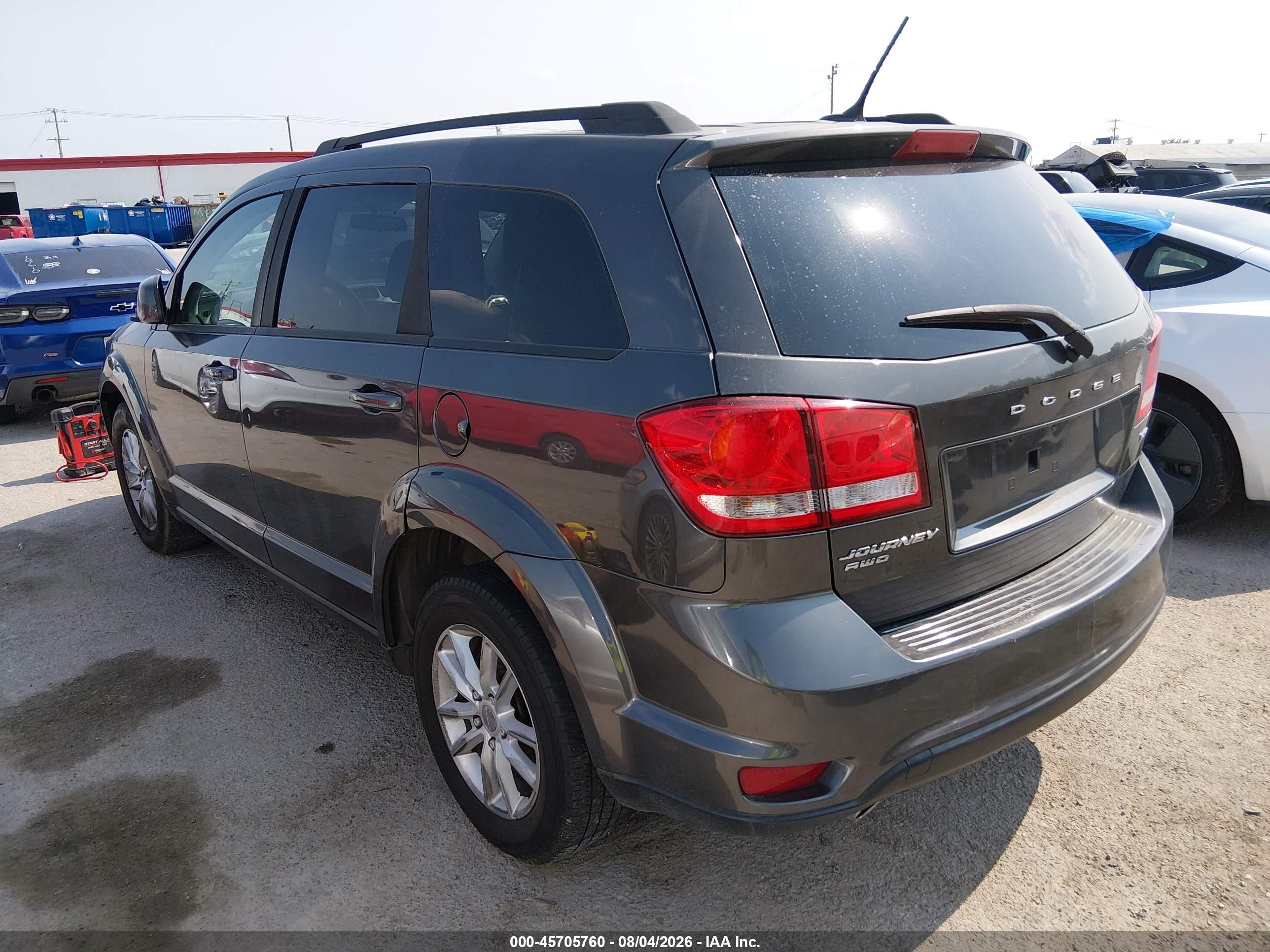 2015 Dodge Journey Sxt Серый vin: 3C4PDDBG8FT526148