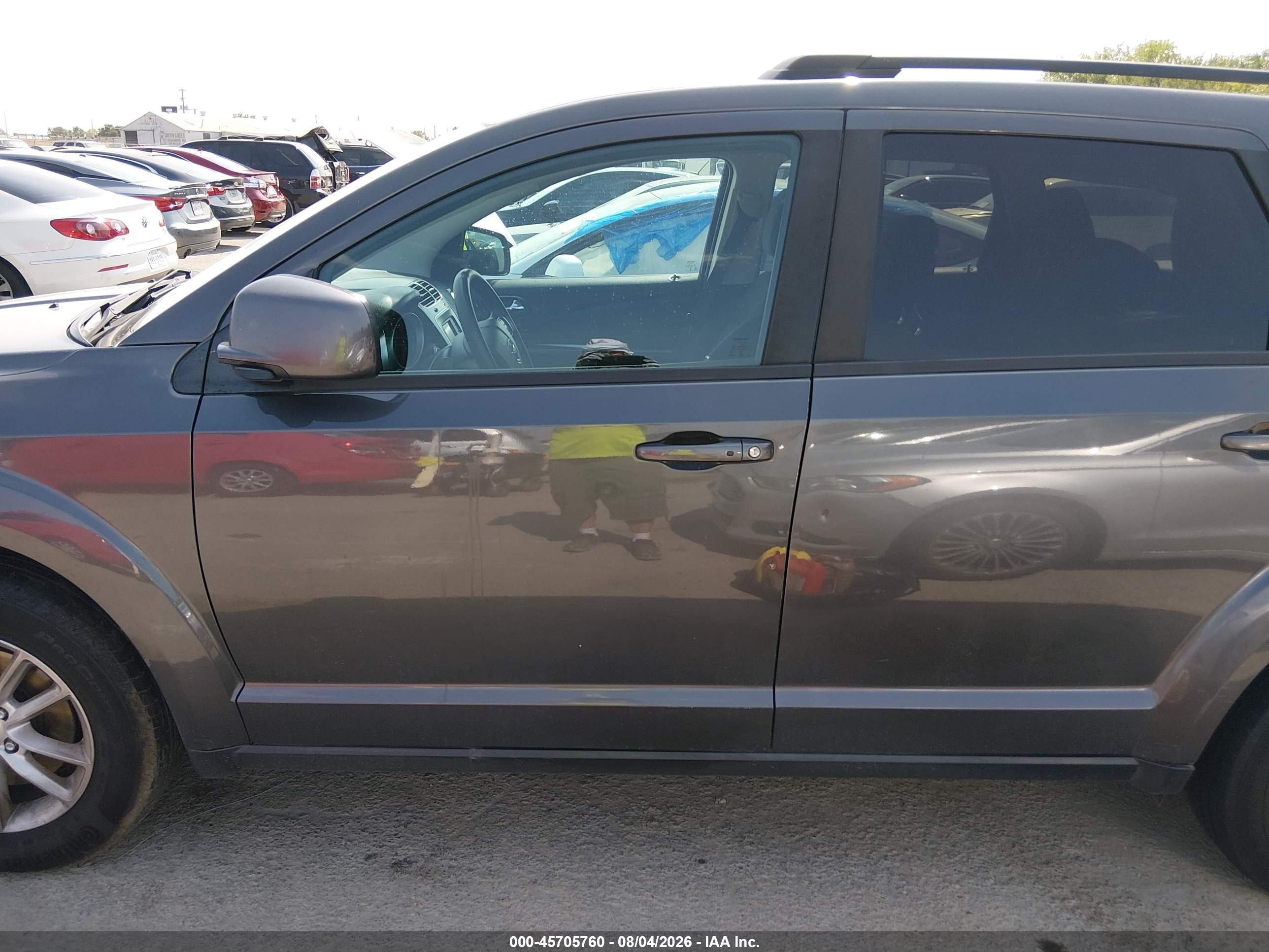 2015 Dodge Journey Sxt Серый vin: 3C4PDDBG8FT526148