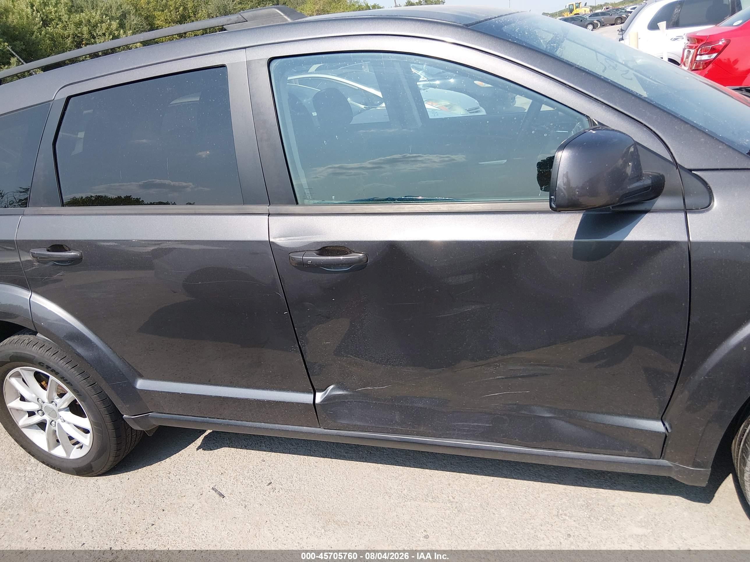 2015 Dodge Journey Sxt Серый vin: 3C4PDDBG8FT526148