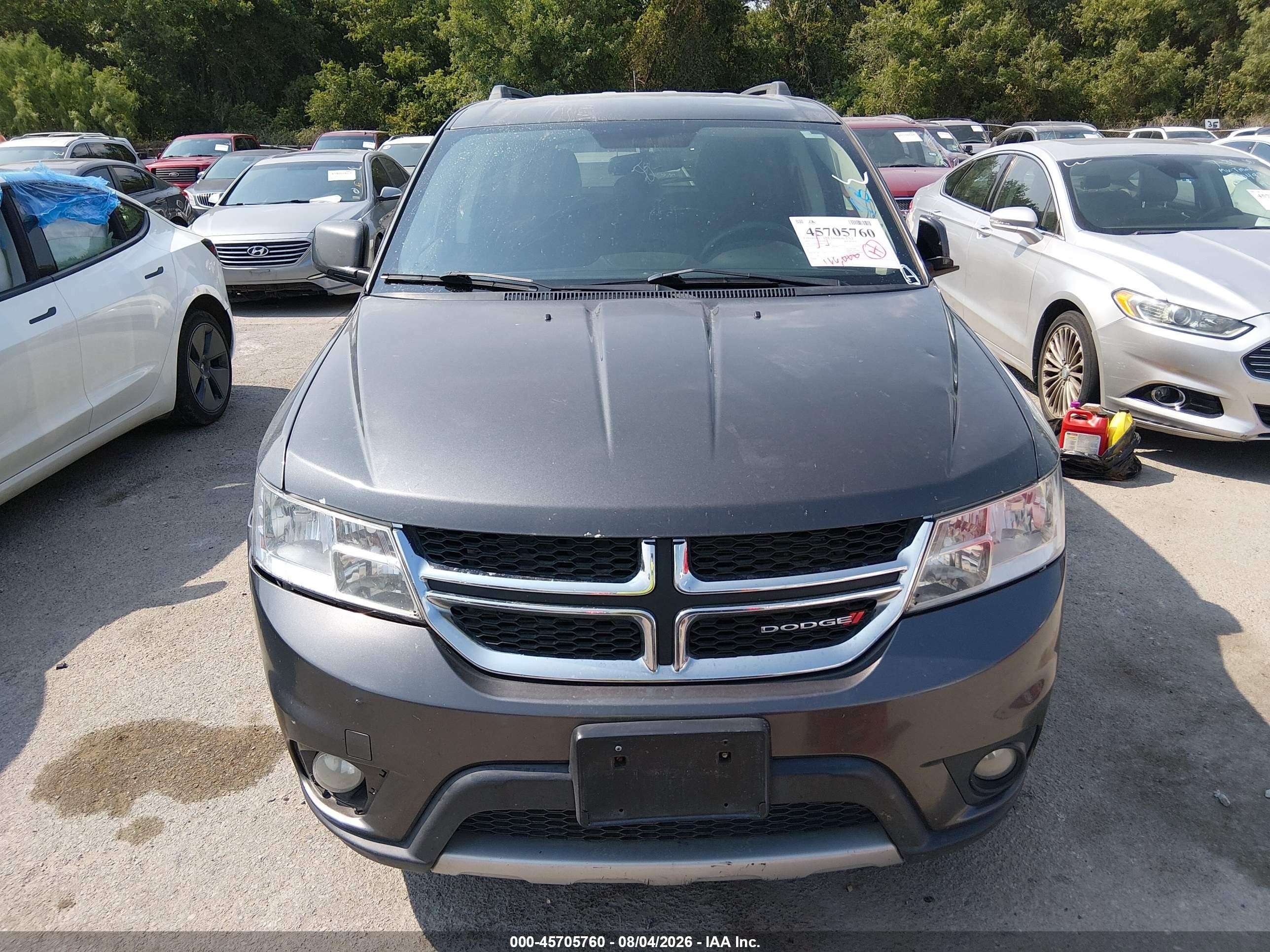 2015 Dodge Journey Sxt Серый vin: 3C4PDDBG8FT526148