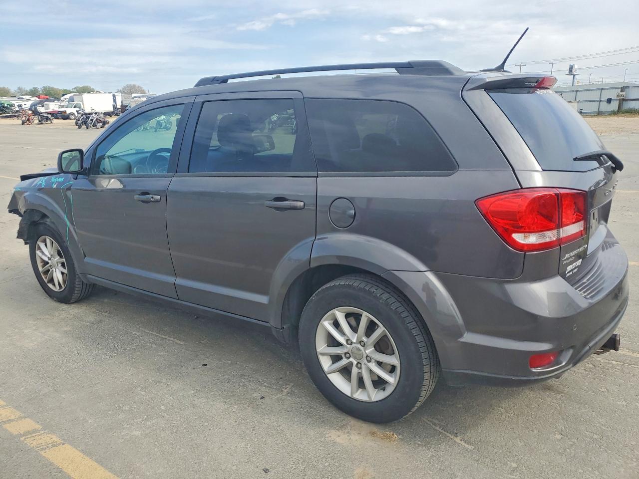 2015 Dodge Journey Sxt Gray vin: 3C4PDDBG8FT570070
