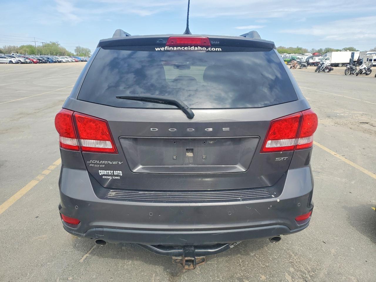 2015 Dodge Journey Sxt Gray vin: 3C4PDDBG8FT570070