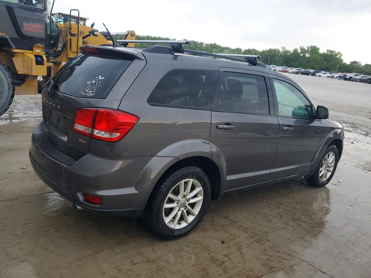 2015 Dodge Journey Sxt Gray vin: 3C4PDDBG8FT593381