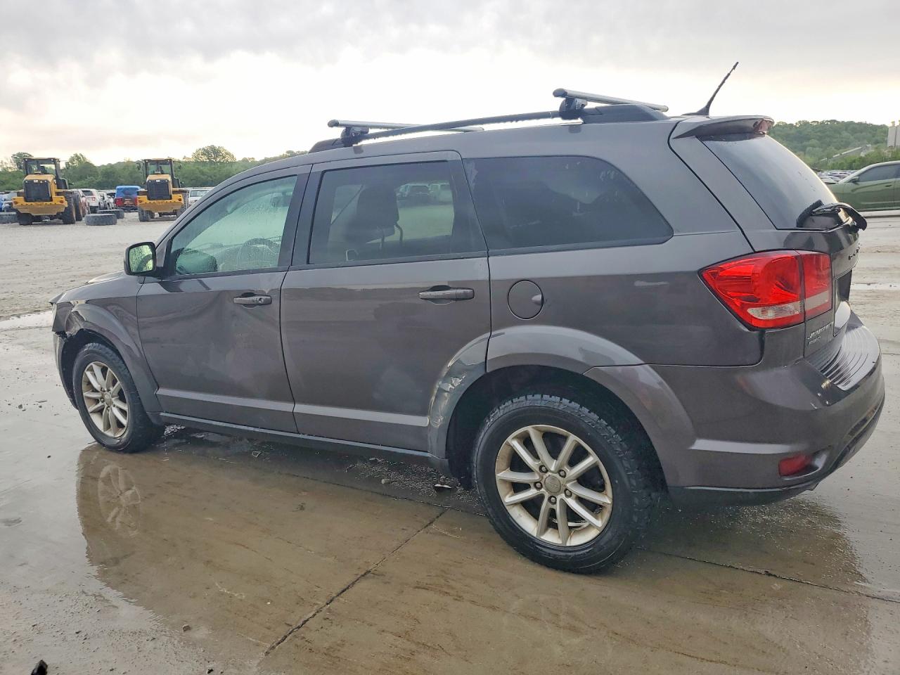 2015 Dodge Journey Sxt Gray vin: 3C4PDDBG8FT593381