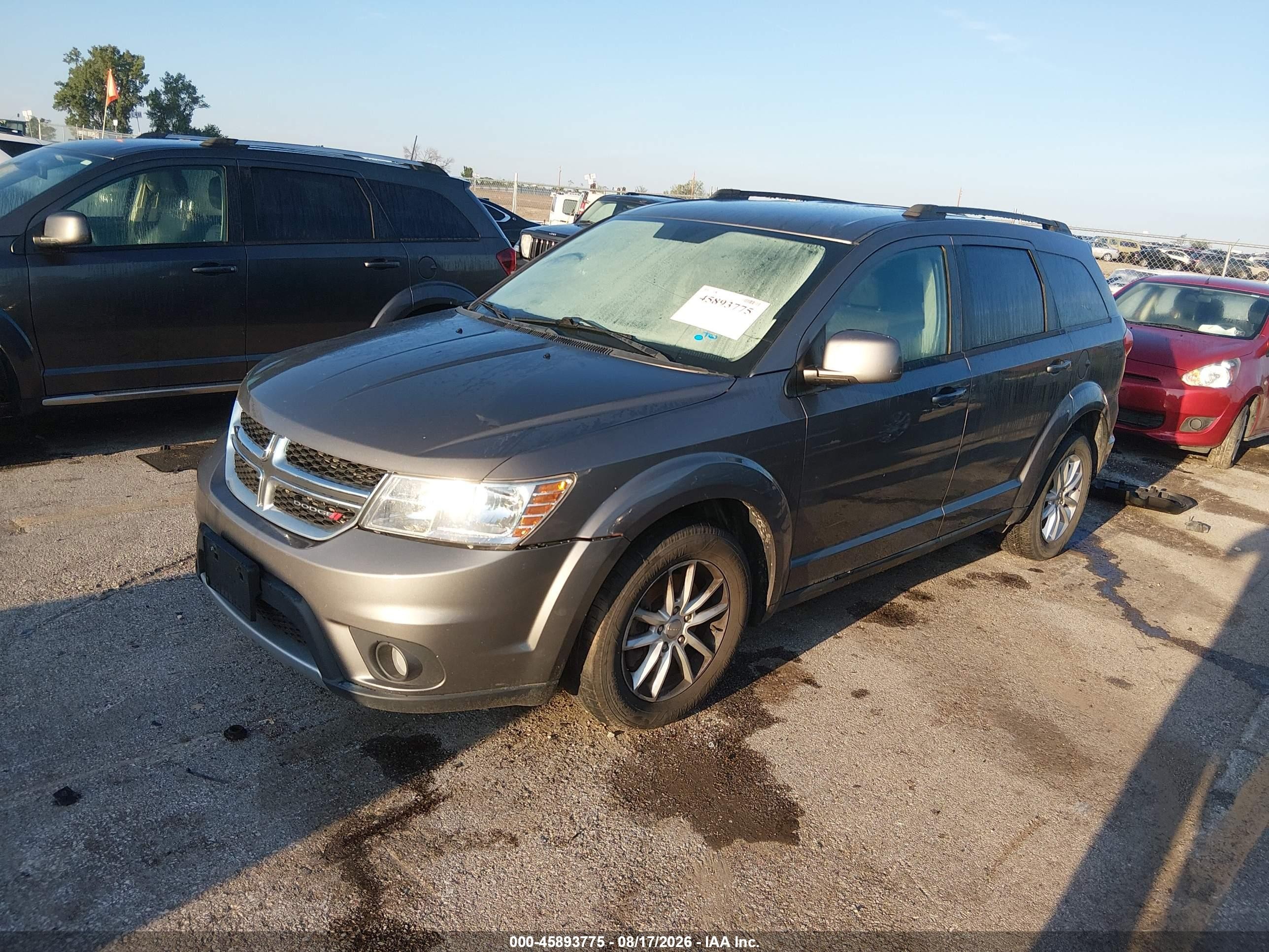 2013 Dodge Journey Sxt Beige vin: 3C4PDDBG9DT504396