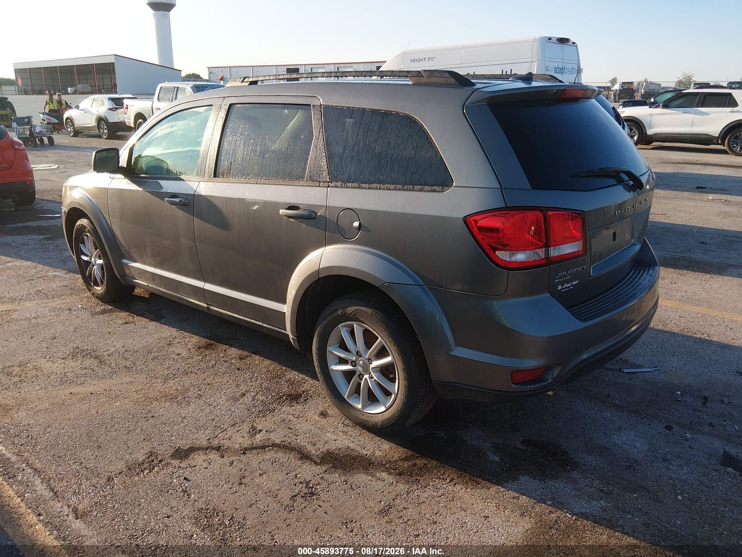 2013 Dodge Journey Sxt Beige vin: 3C4PDDBG9DT504396