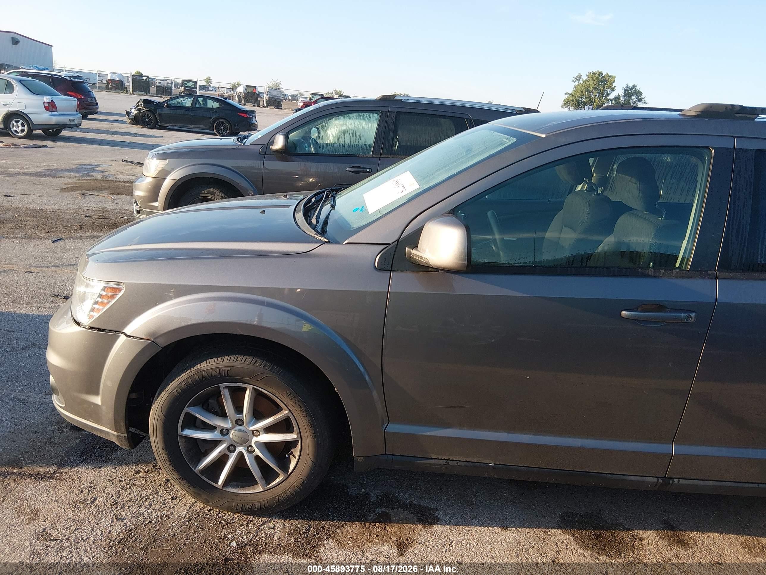 2013 Dodge Journey Sxt Beige vin: 3C4PDDBG9DT504396