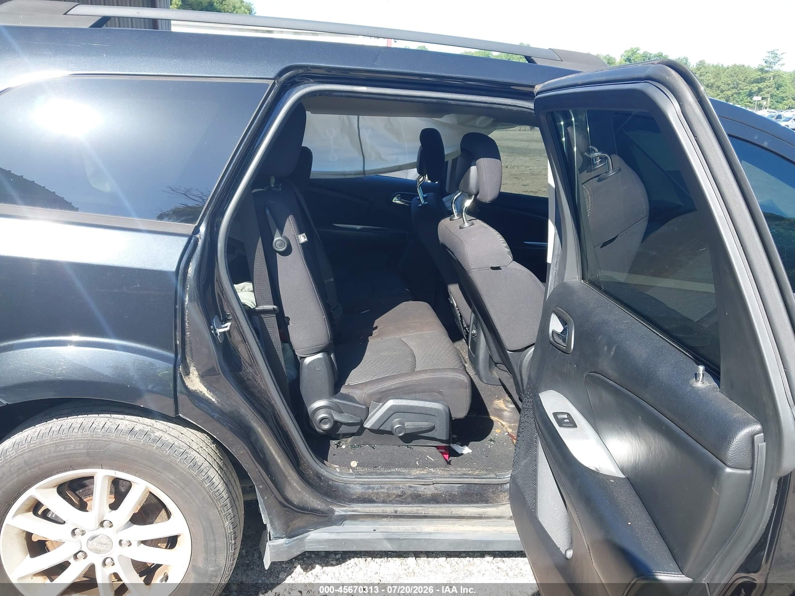 2013 Dodge Journey Sxt Black vin: 3C4PDDBG9DT549175