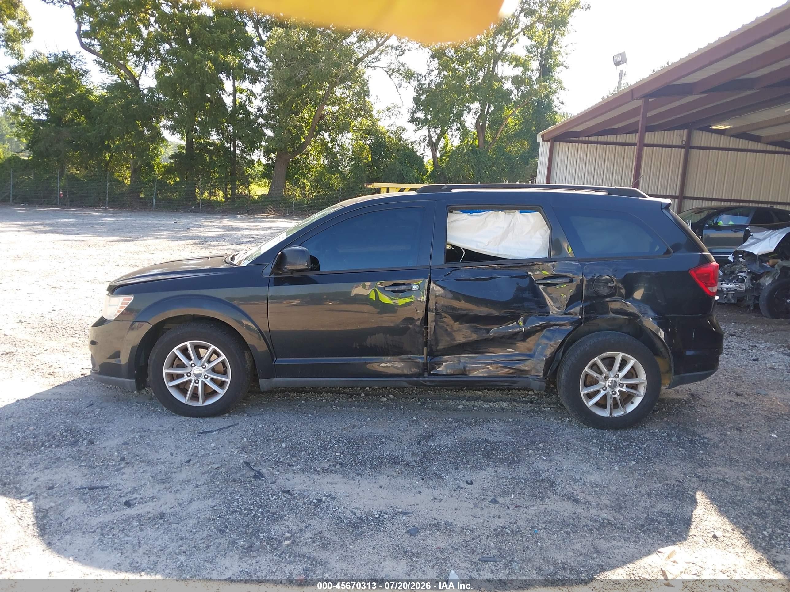 2013 Dodge Journey Sxt Black vin: 3C4PDDBG9DT549175