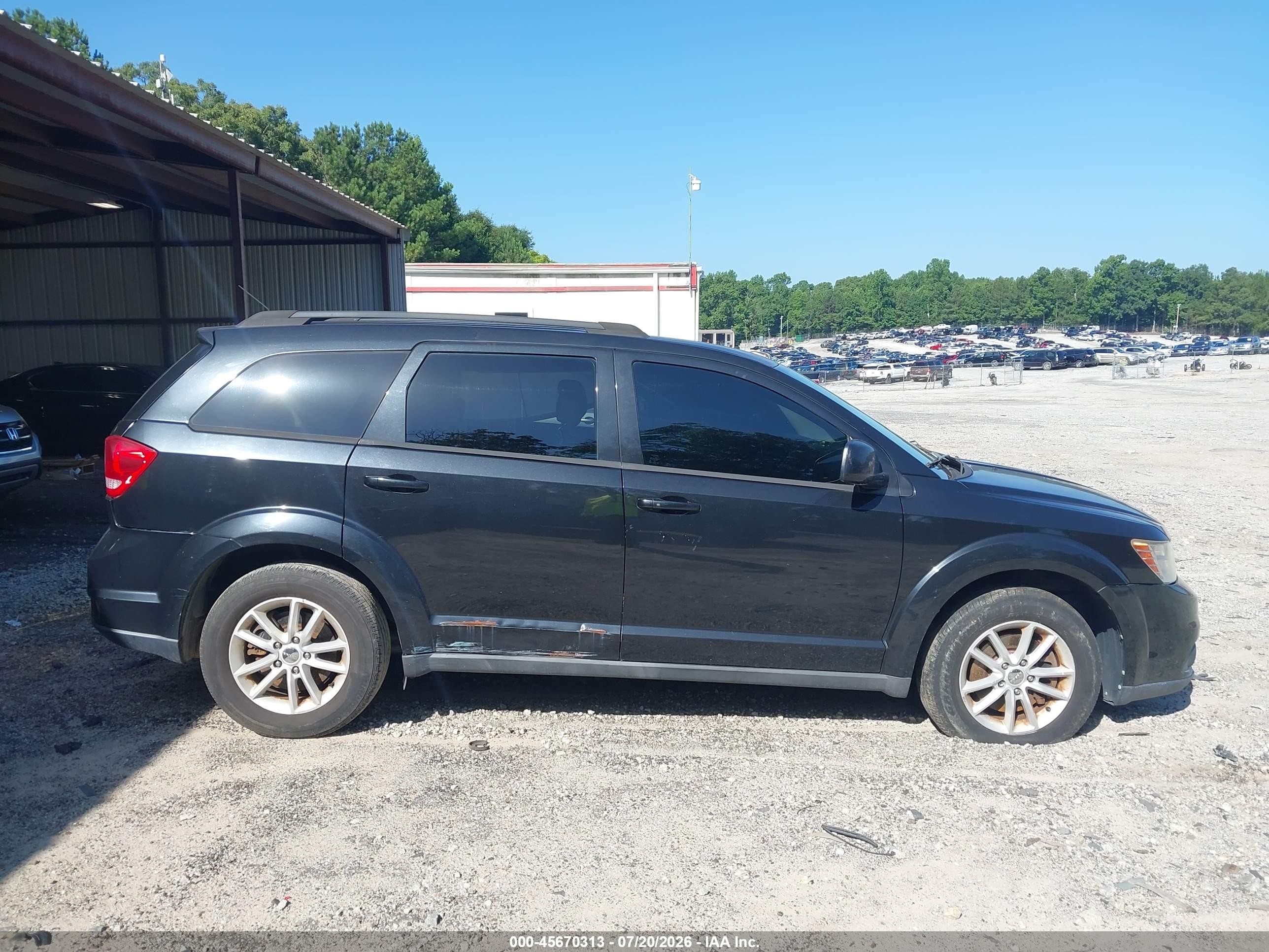 2013 Dodge Journey Sxt Black vin: 3C4PDDBG9DT549175
