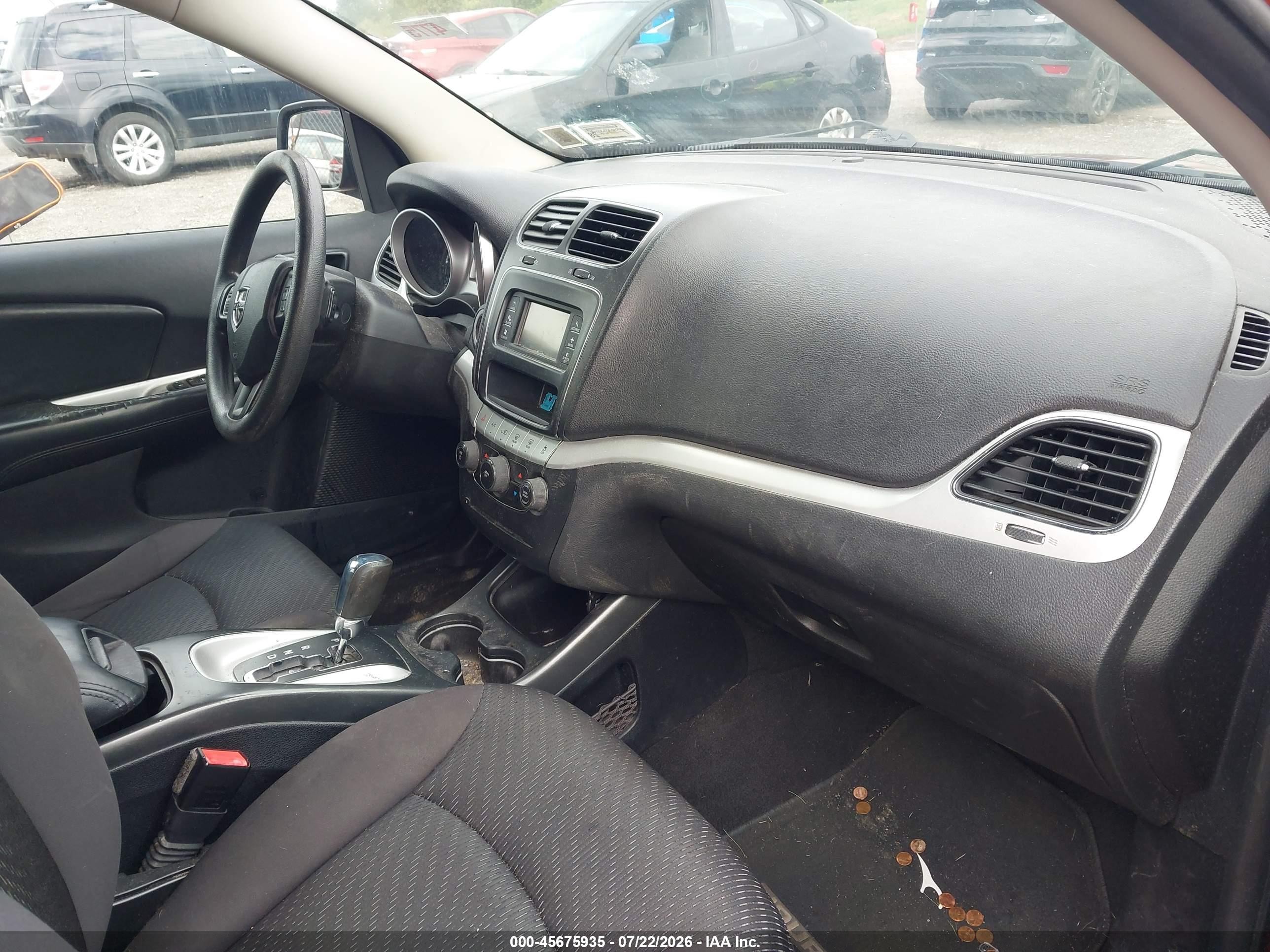 2013 Dodge Journey Sxt Orange vin: 3C4PDDBG9DT571614