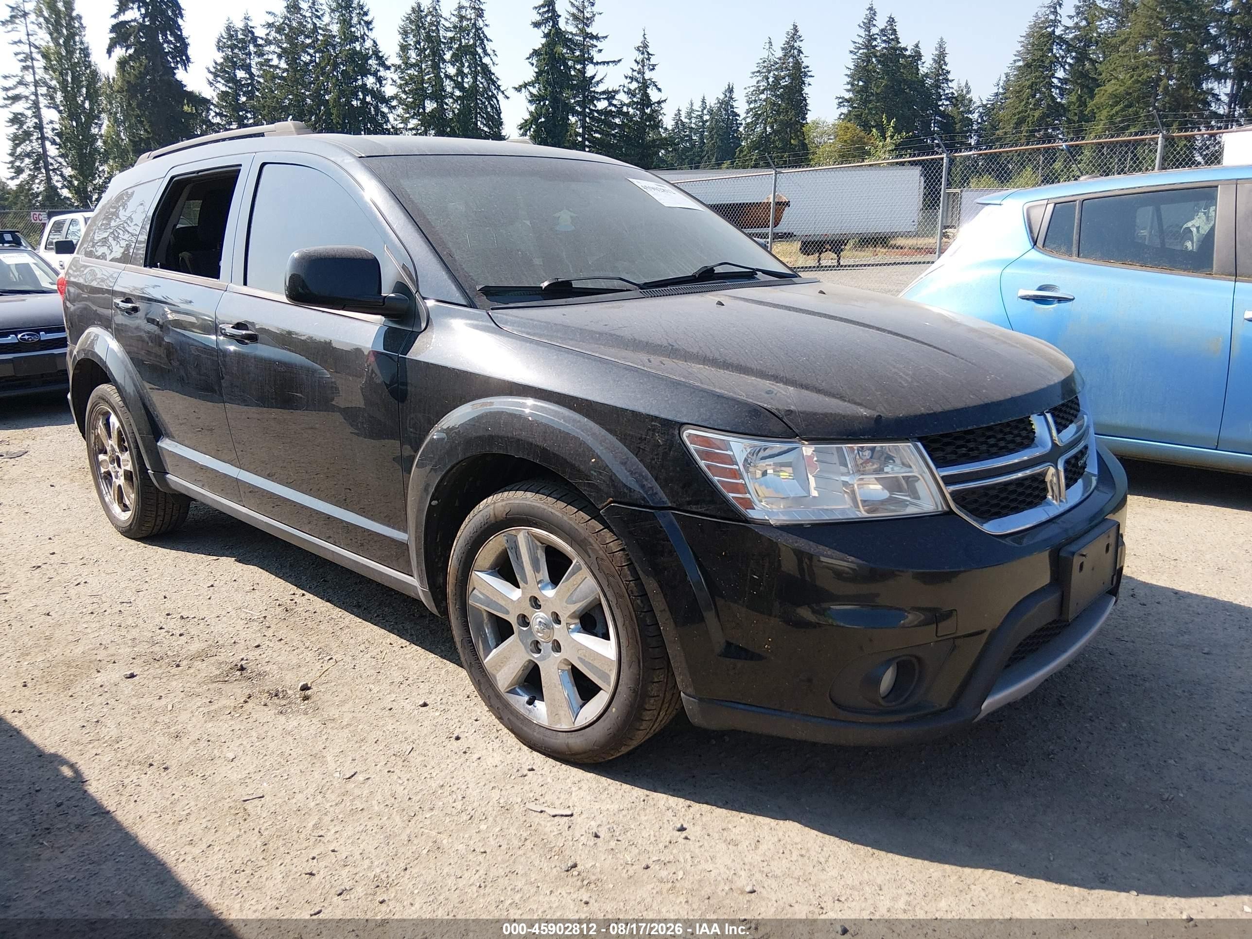 2013 Dodge Journey Sxt Black vin: 3C4PDDBG9DT579311