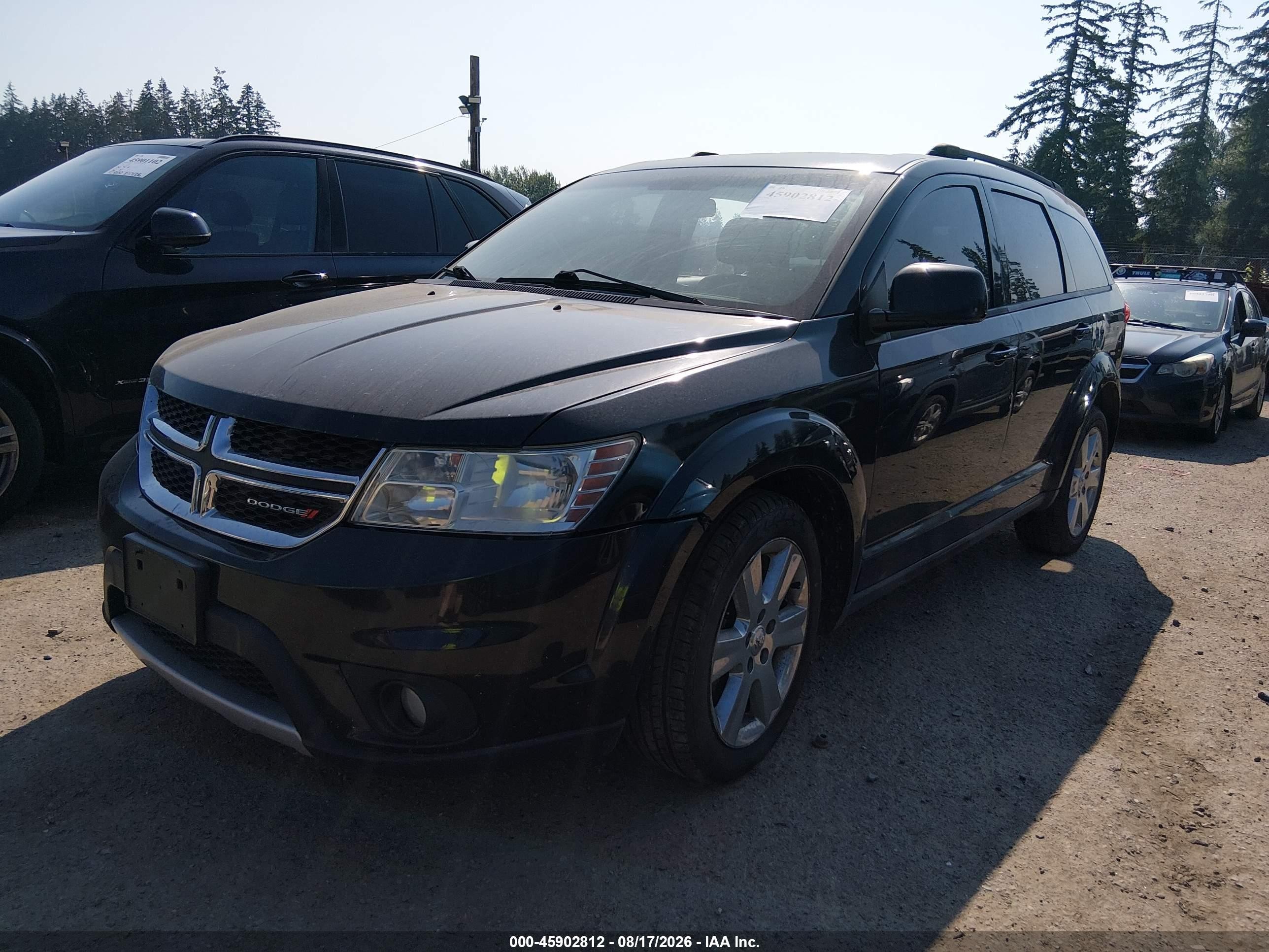 2013 Dodge Journey Sxt Black vin: 3C4PDDBG9DT579311