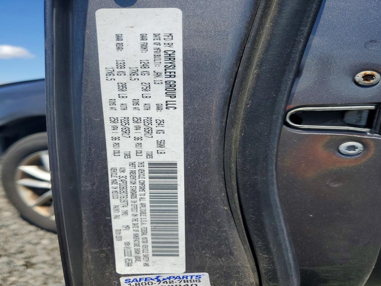 2013 Dodge Journey Sxt Silver vin: 3C4PDDBG9DT619774
