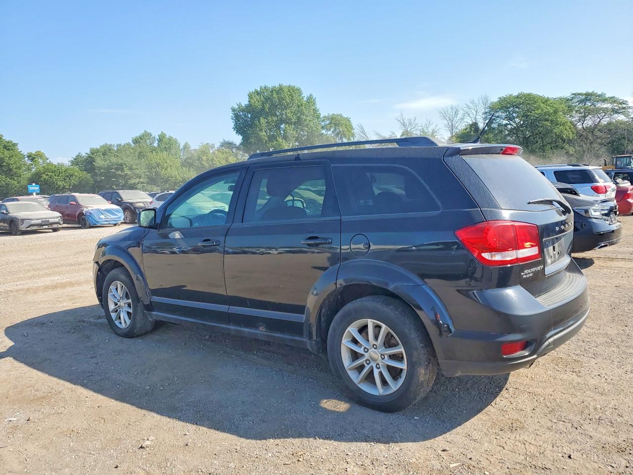 2015 Dodge Journey Sxt Black vin: 3C4PDDBG9FT544156