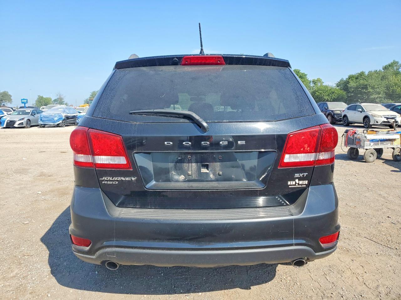 2015 Dodge Journey Sxt Black vin: 3C4PDDBG9FT544156