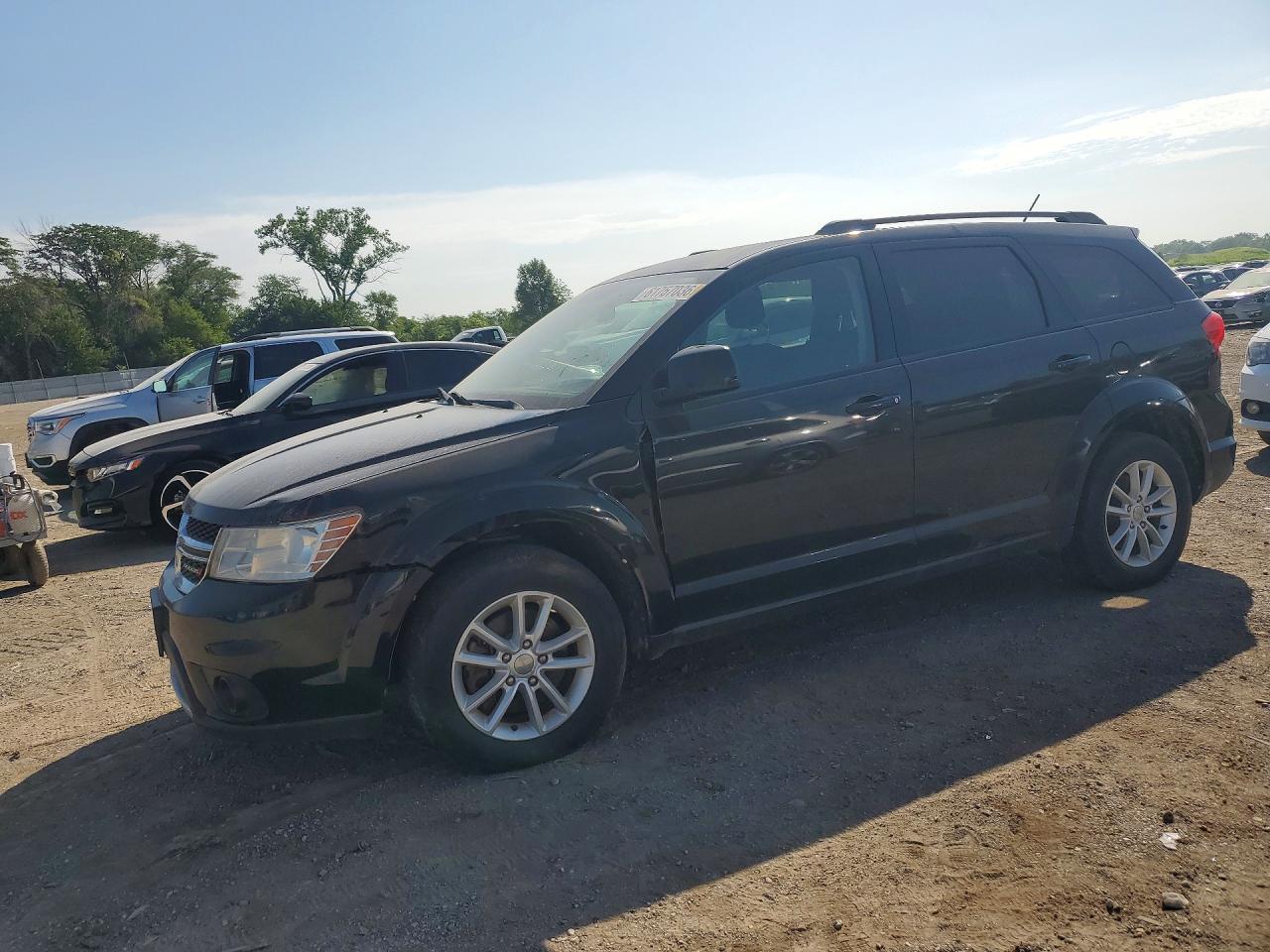 2015 Dodge Journey Sxt Black vin: 3C4PDDBG9FT544156