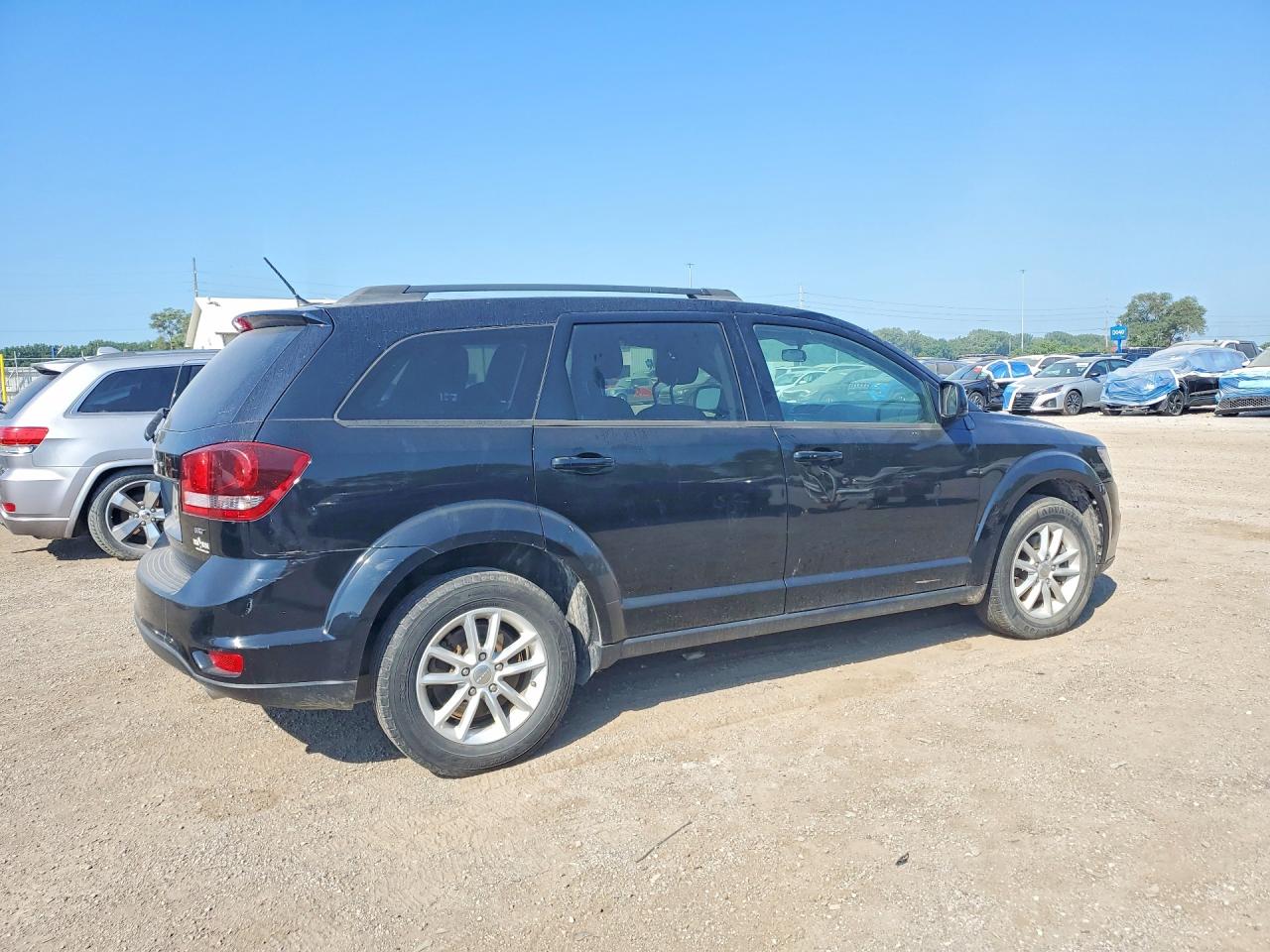 2015 Dodge Journey Sxt Black vin: 3C4PDDBG9FT544156