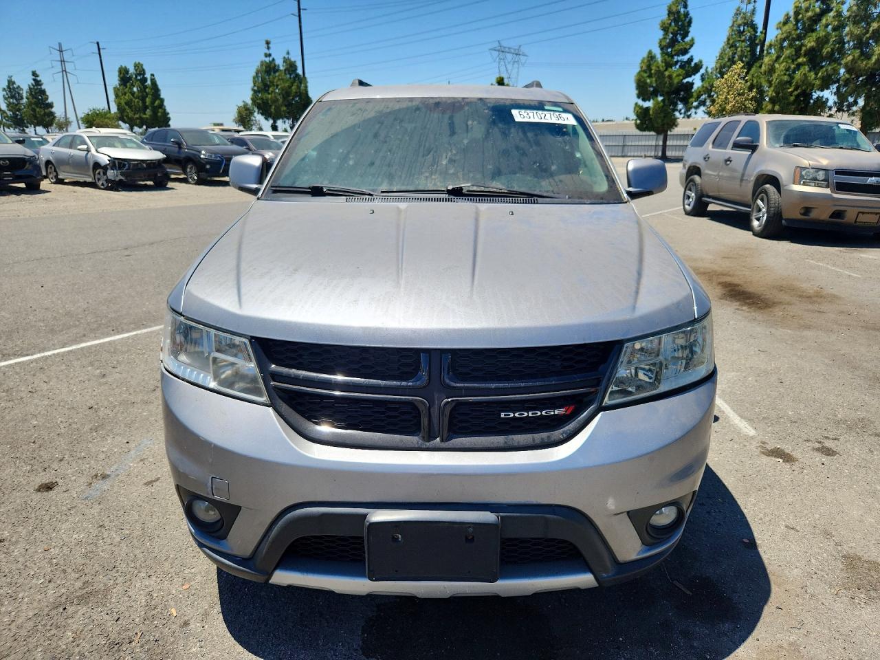 2015 Dodge Journey Sxt Gray vin: 3C4PDDBG9FT561135