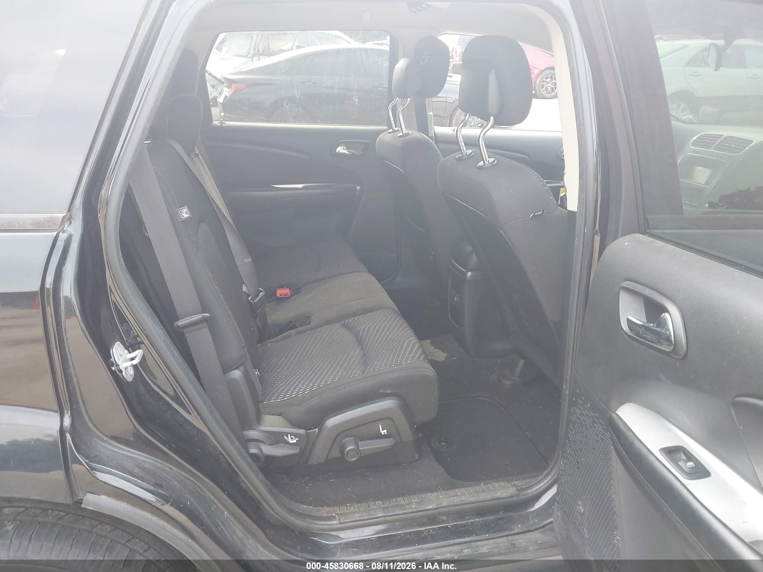 2015 Dodge Journey Sxt Черный vin: 3C4PDDBG9FT574600