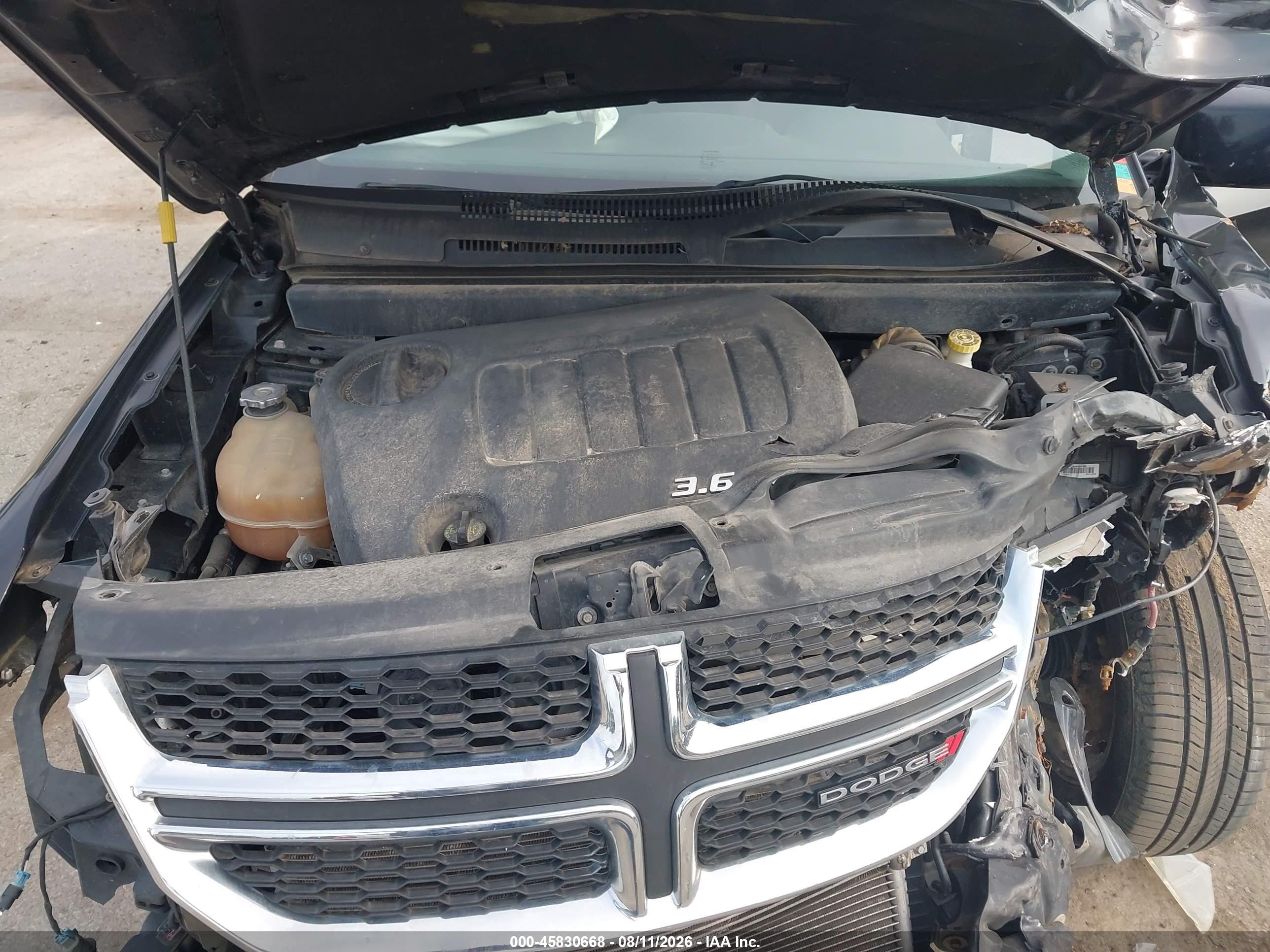 2015 Dodge Journey Sxt Черный vin: 3C4PDDBG9FT574600