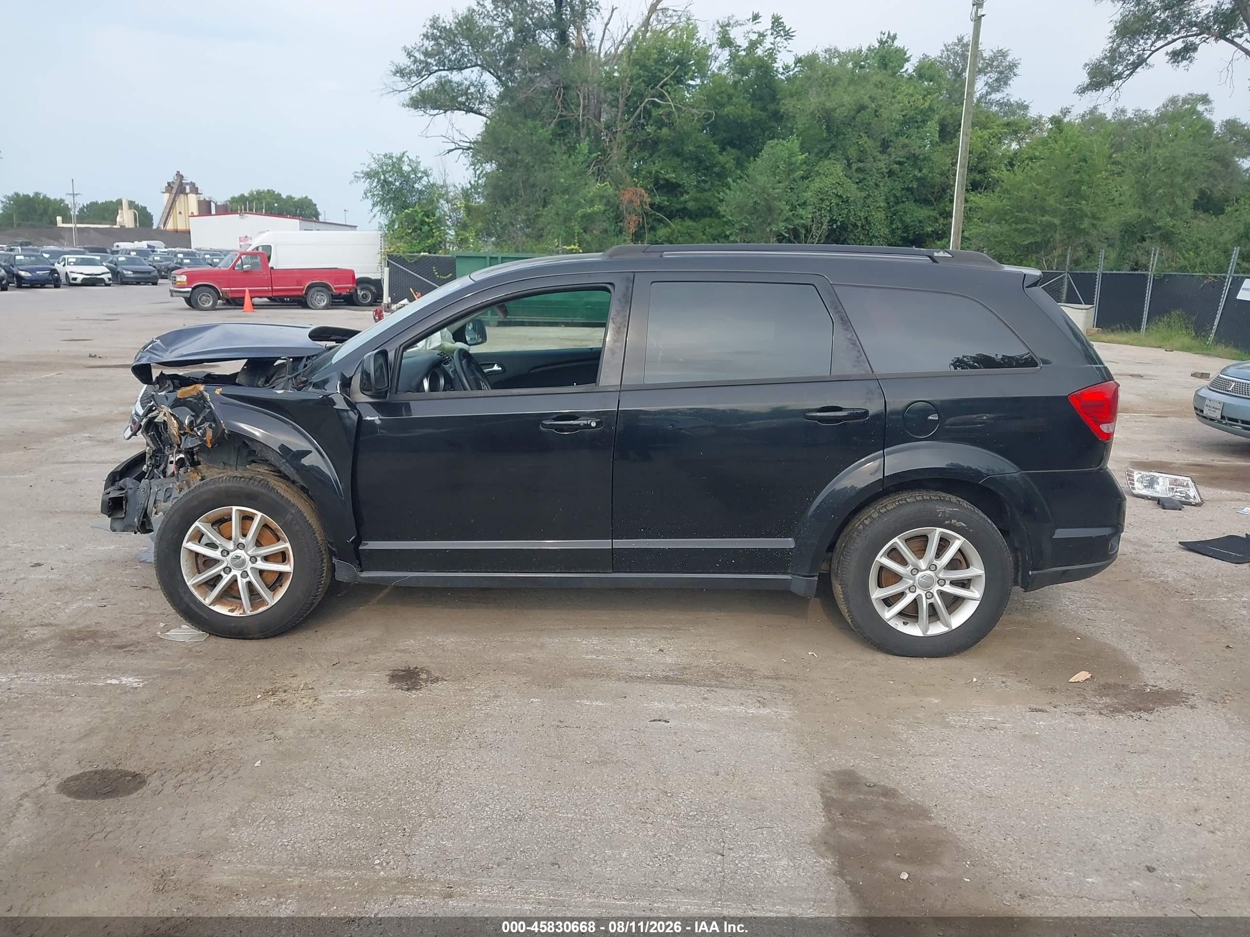 2015 Dodge Journey Sxt Черный vin: 3C4PDDBG9FT574600