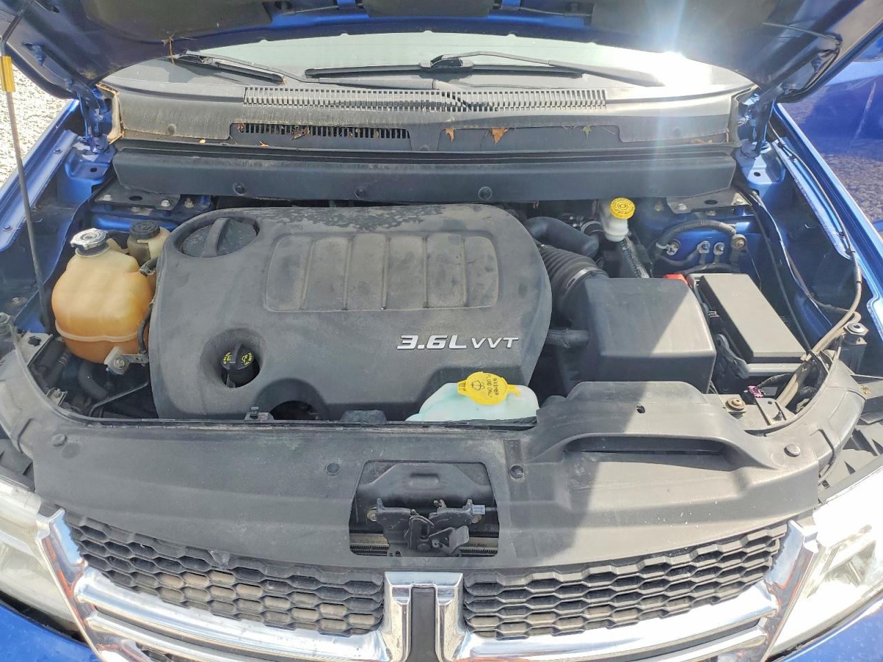 2015 Dodge Journey Sxt Blue vin: 3C4PDDBG9FT633211