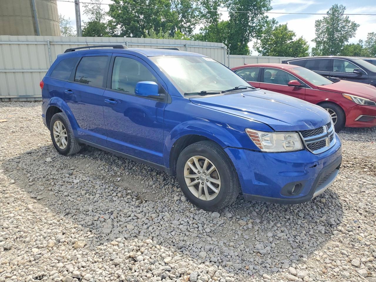2015 Dodge Journey Sxt Blue vin: 3C4PDDBG9FT633211
