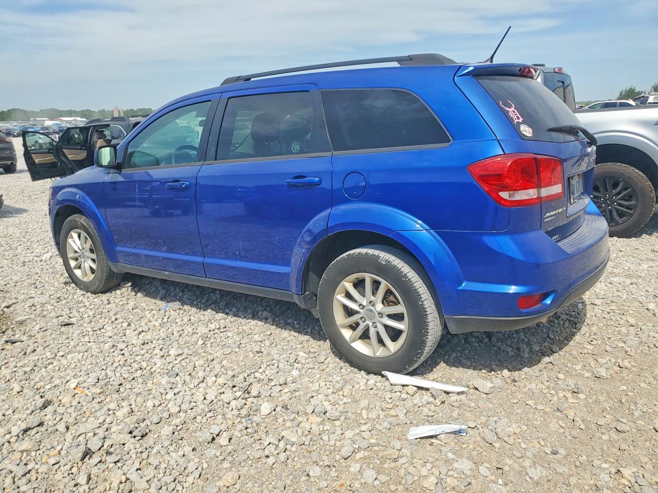 2015 Dodge Journey Sxt Blue vin: 3C4PDDBG9FT633211