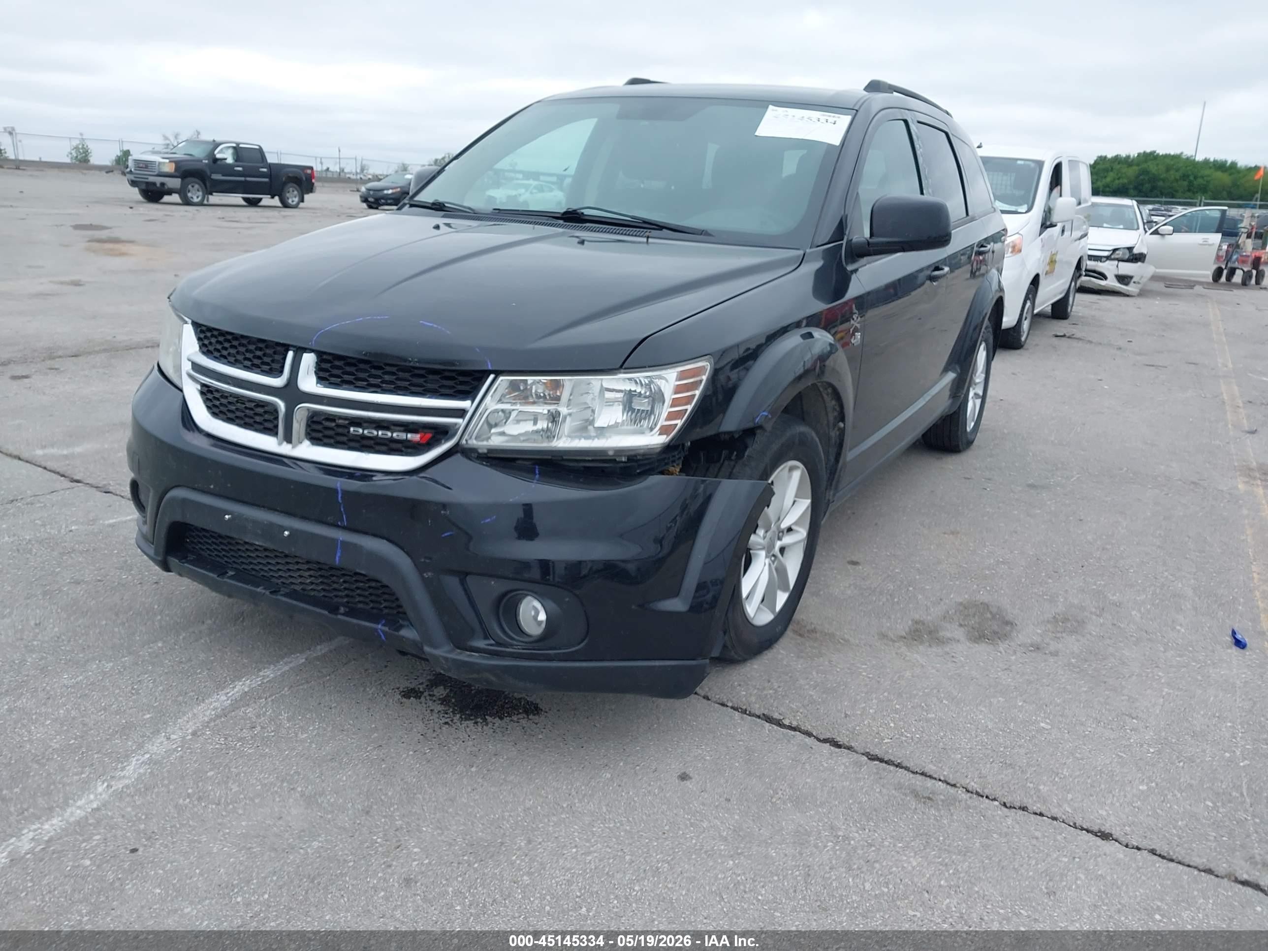 2015 Dodge Journey Sxt Black vin: 3C4PDDBG9FT660540