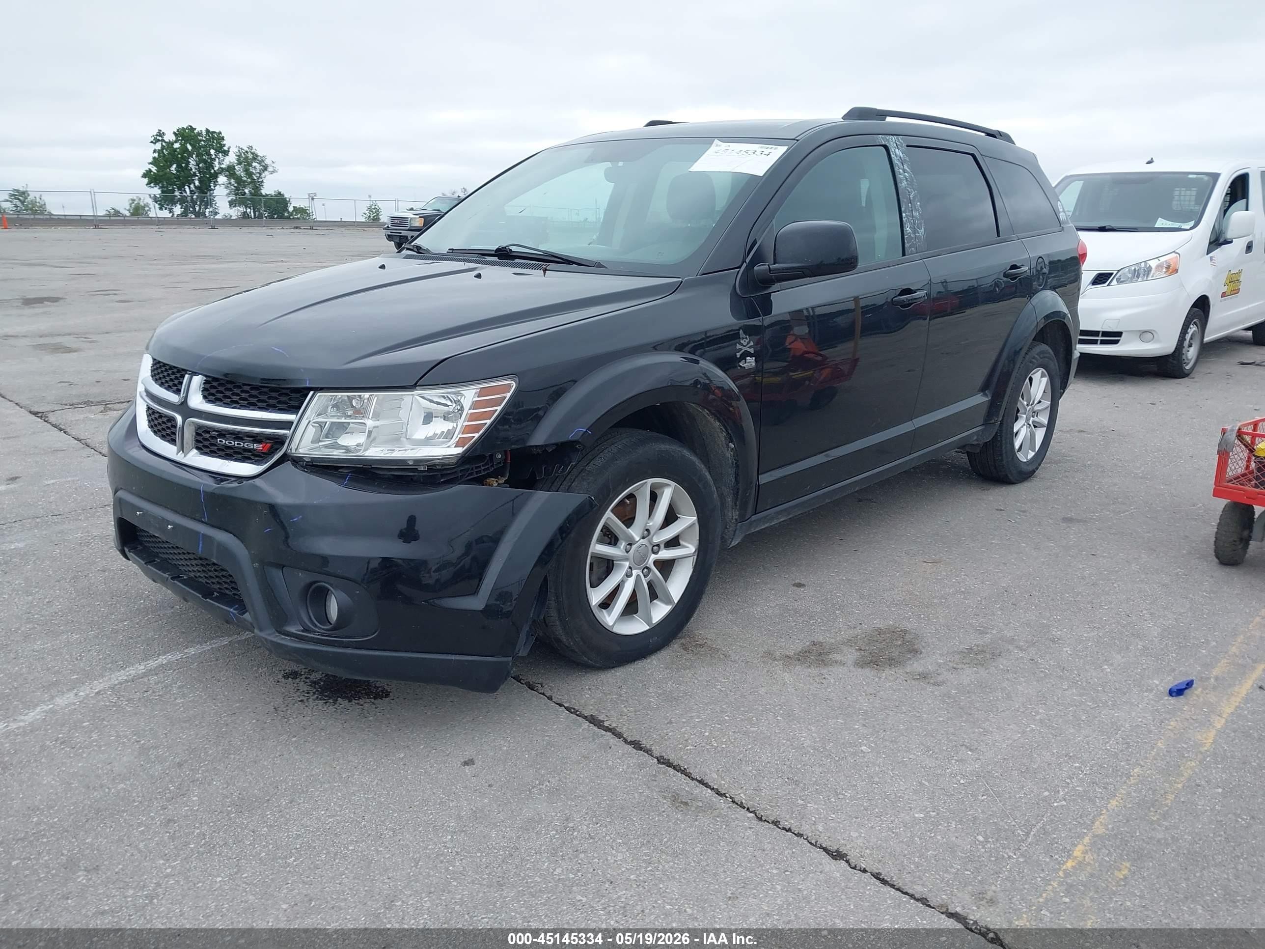 2015 Dodge Journey Sxt Black vin: 3C4PDDBG9FT660540
