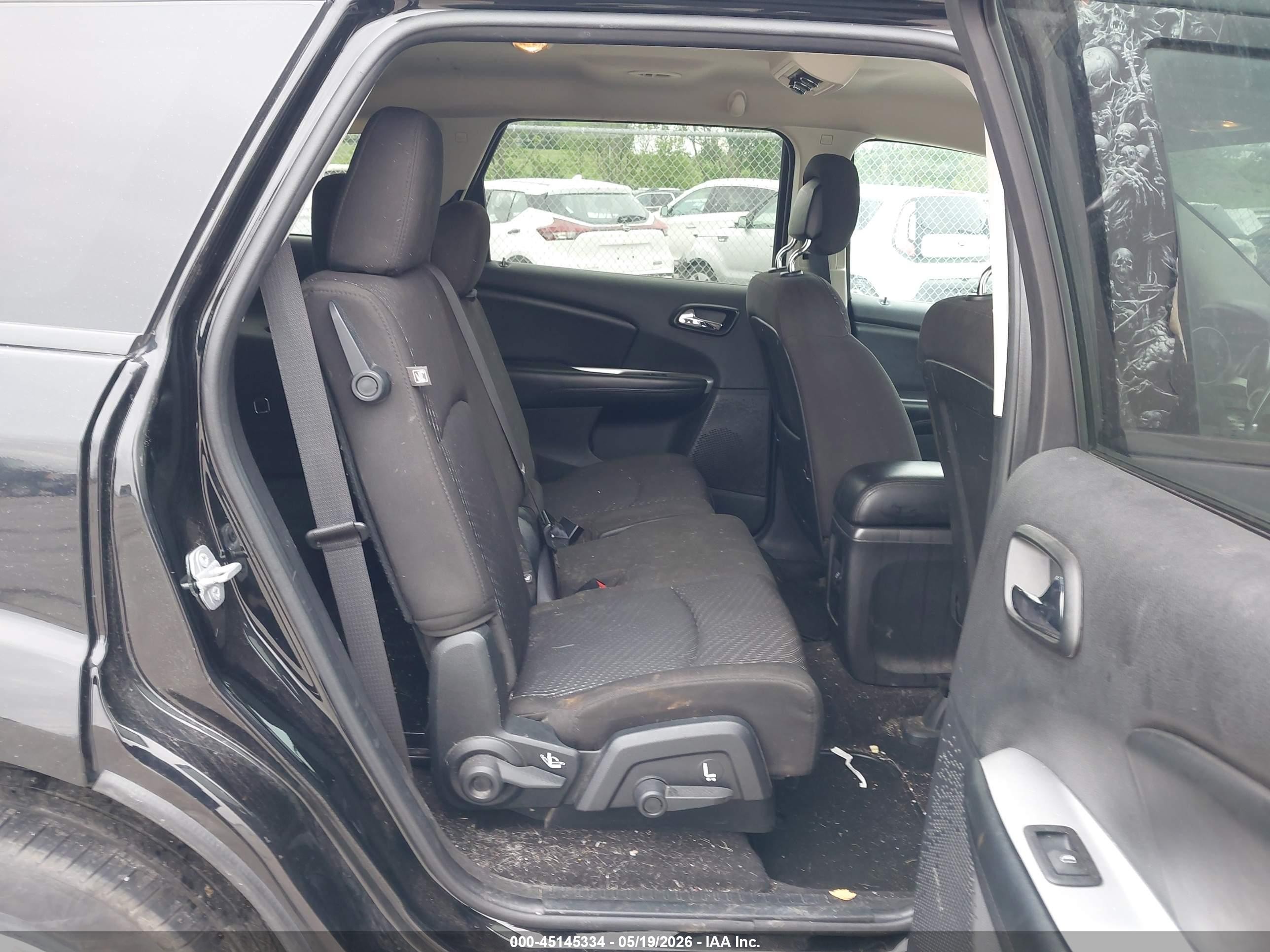 2015 Dodge Journey Sxt Black vin: 3C4PDDBG9FT660540