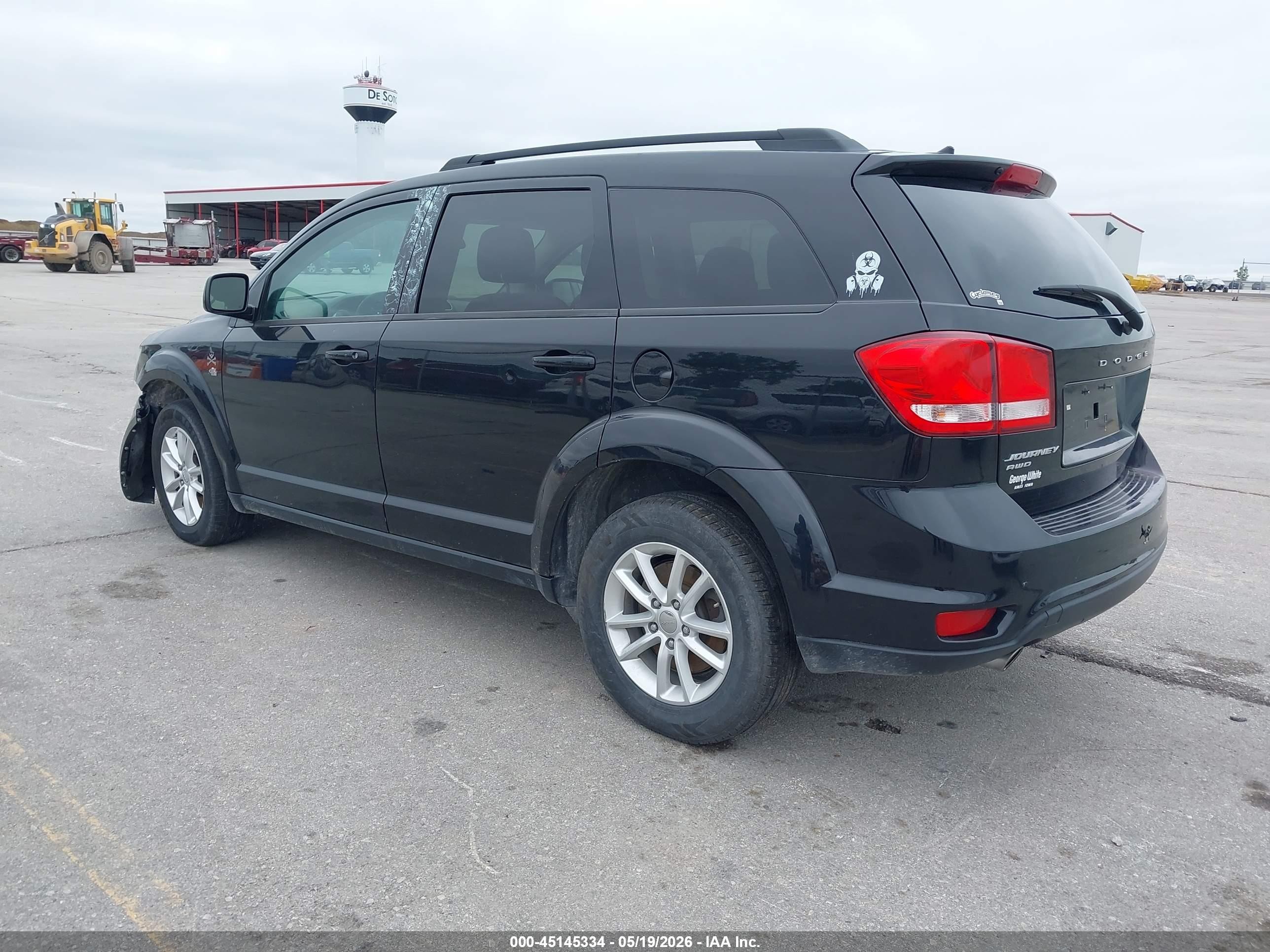 2015 Dodge Journey Sxt Black vin: 3C4PDDBG9FT660540