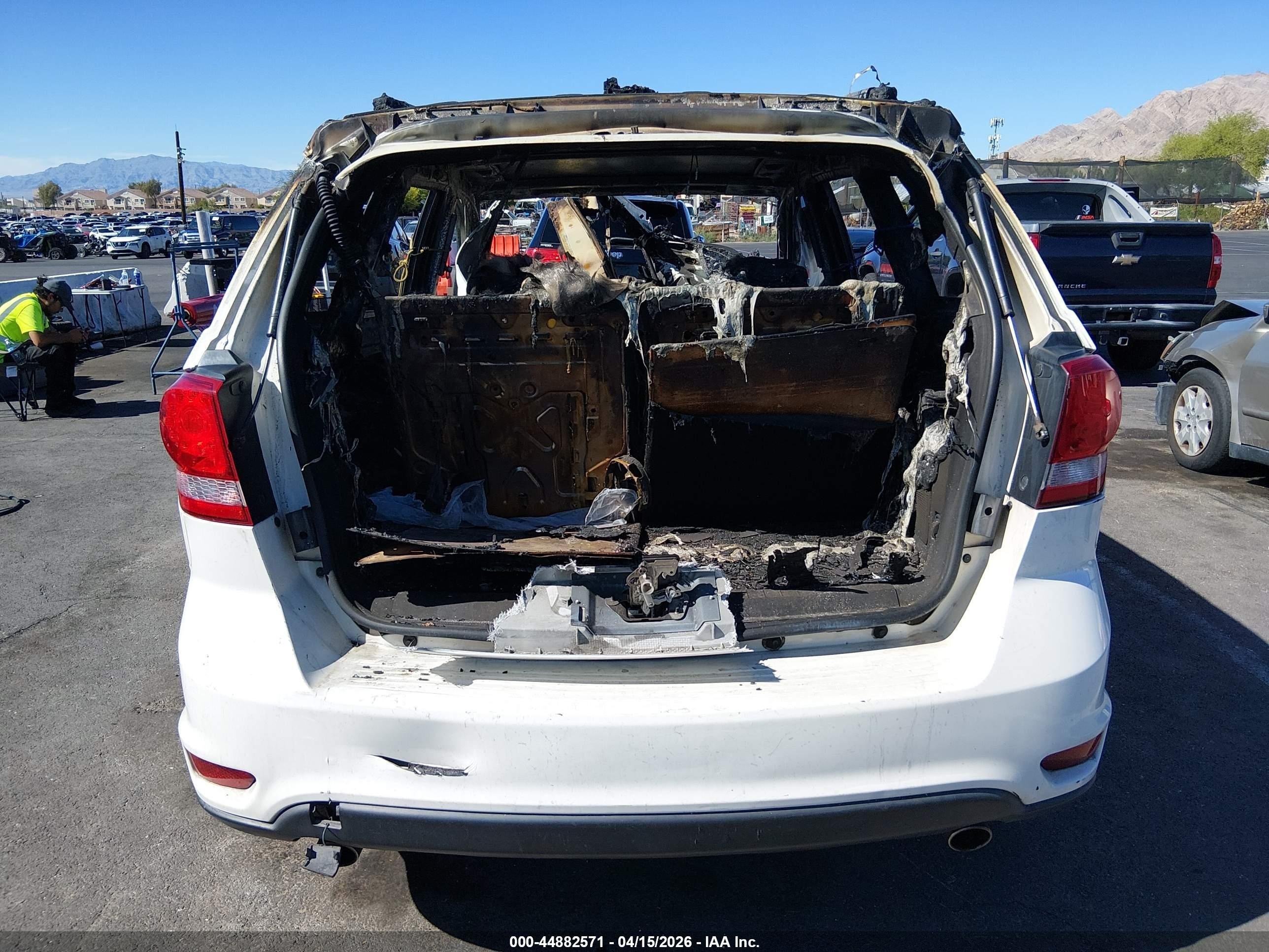 2016 Dodge Journey Sxt White vin: 3C4PDDBG9GT179642