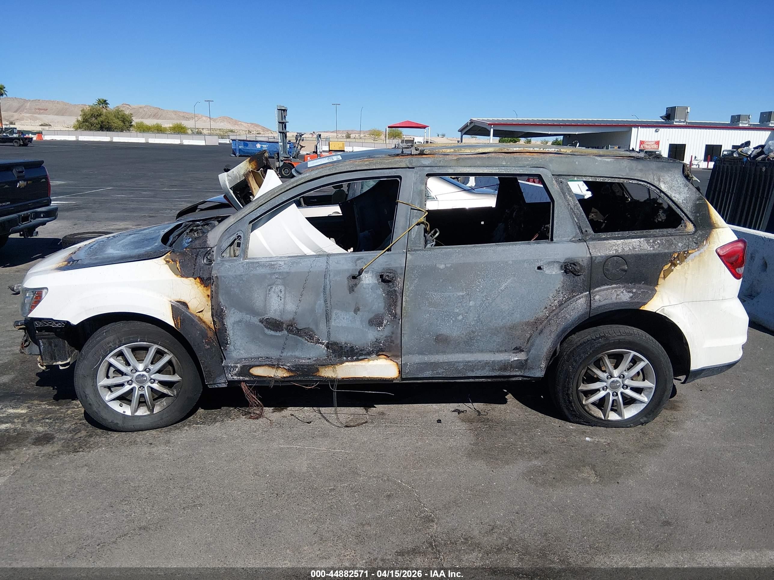 2016 Dodge Journey Sxt White vin: 3C4PDDBG9GT179642