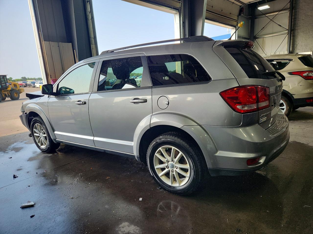 2017 Dodge Journey Sxt Серебряный vin: 3C4PDDBG9HT525089