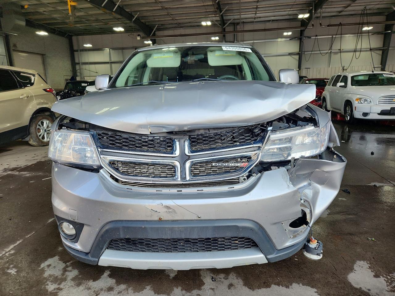 2017 Dodge Journey Sxt Серебряный vin: 3C4PDDBG9HT525089