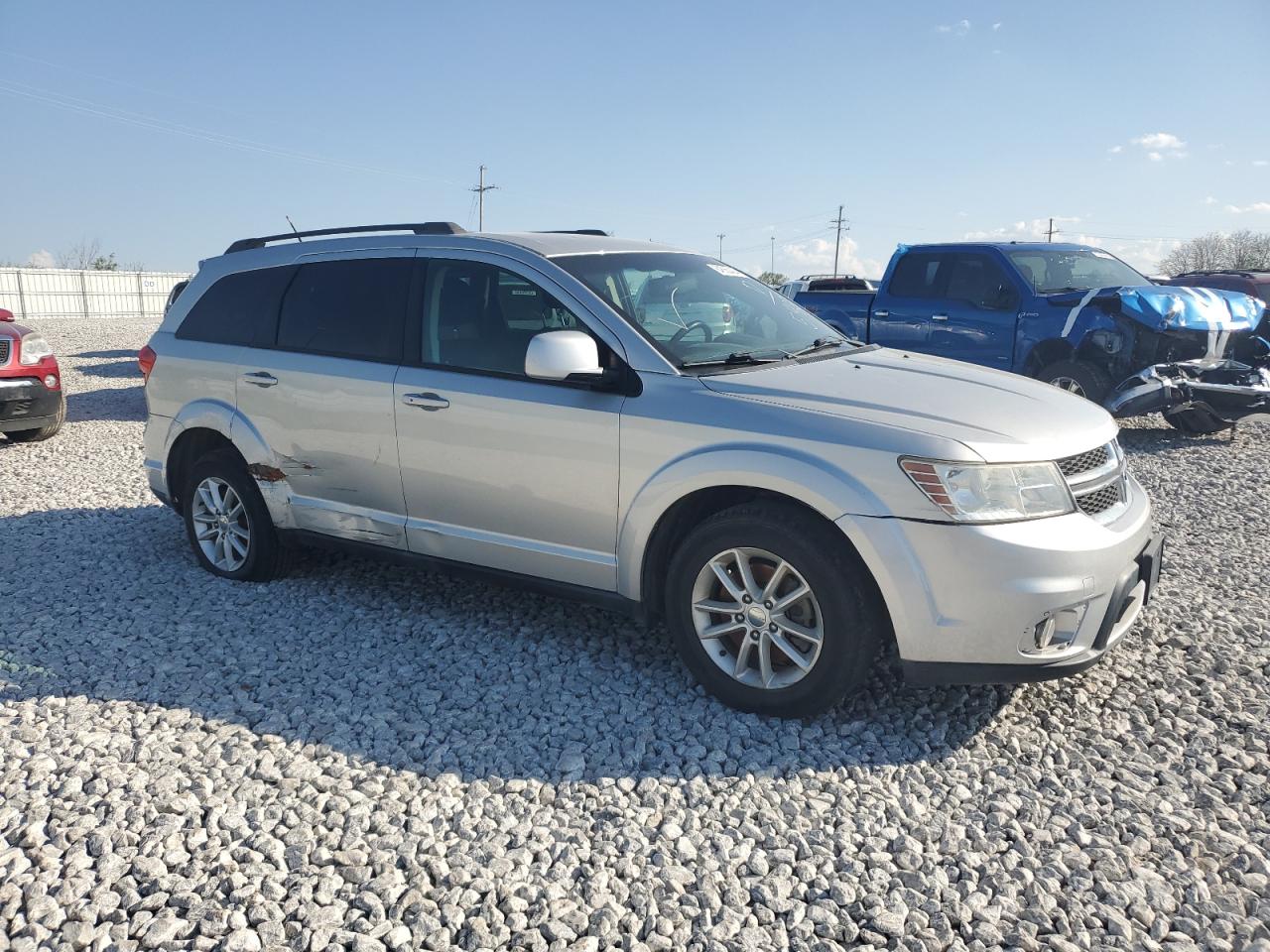 2013 Dodge Journey Sxt Gray vin: 3C4PDDBGXDT519232