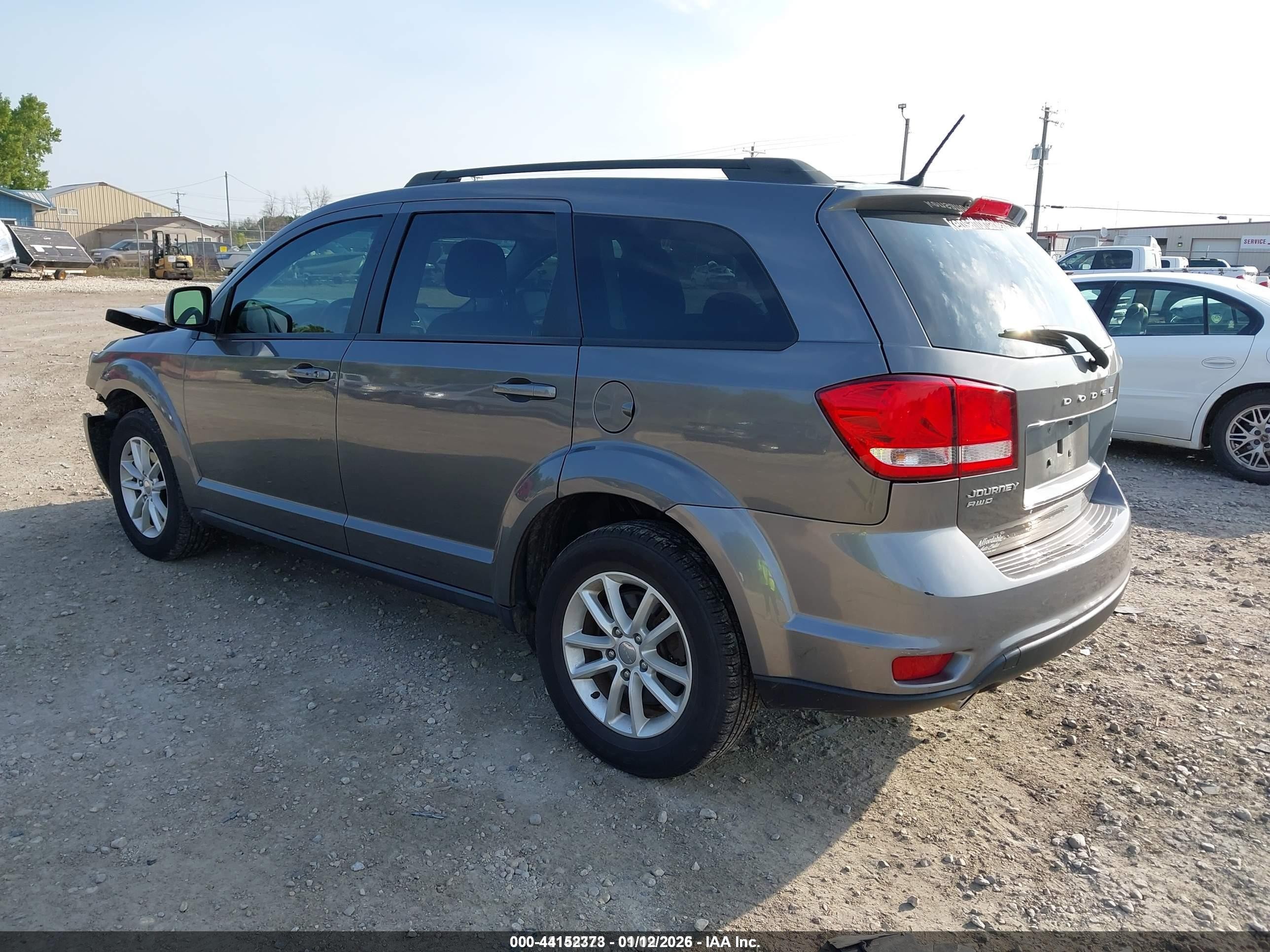 2013 Dodge Journey Sxt Gray vin: 3C4PDDBGXDT589491