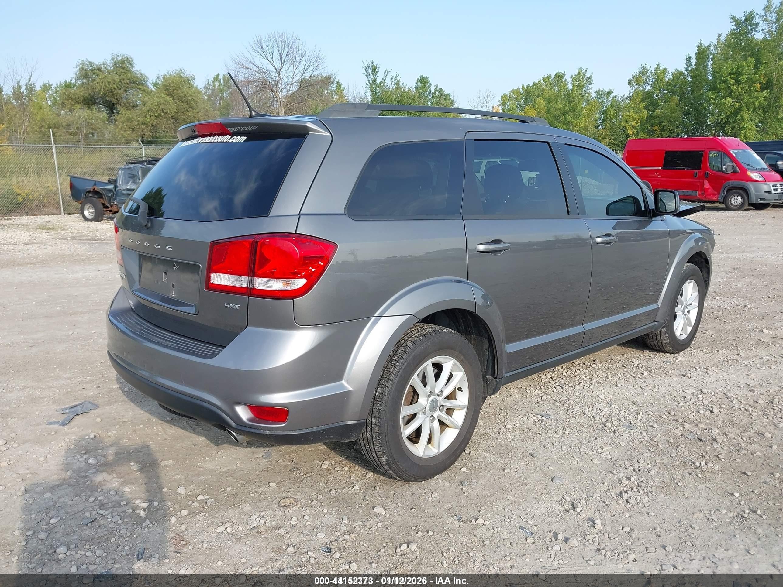 2013 Dodge Journey Sxt Gray vin: 3C4PDDBGXDT589491