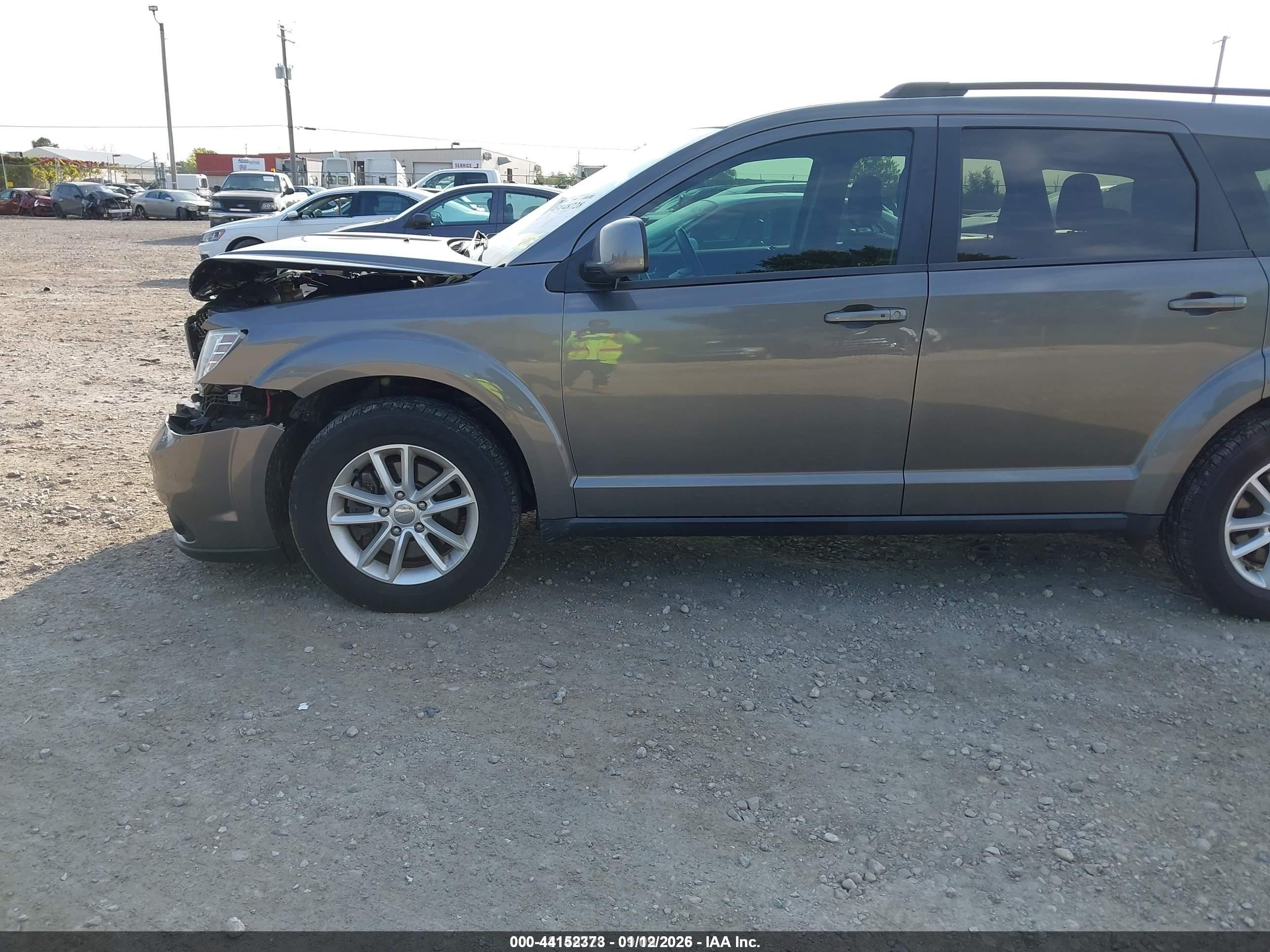 2013 Dodge Journey Sxt Gray vin: 3C4PDDBGXDT589491
