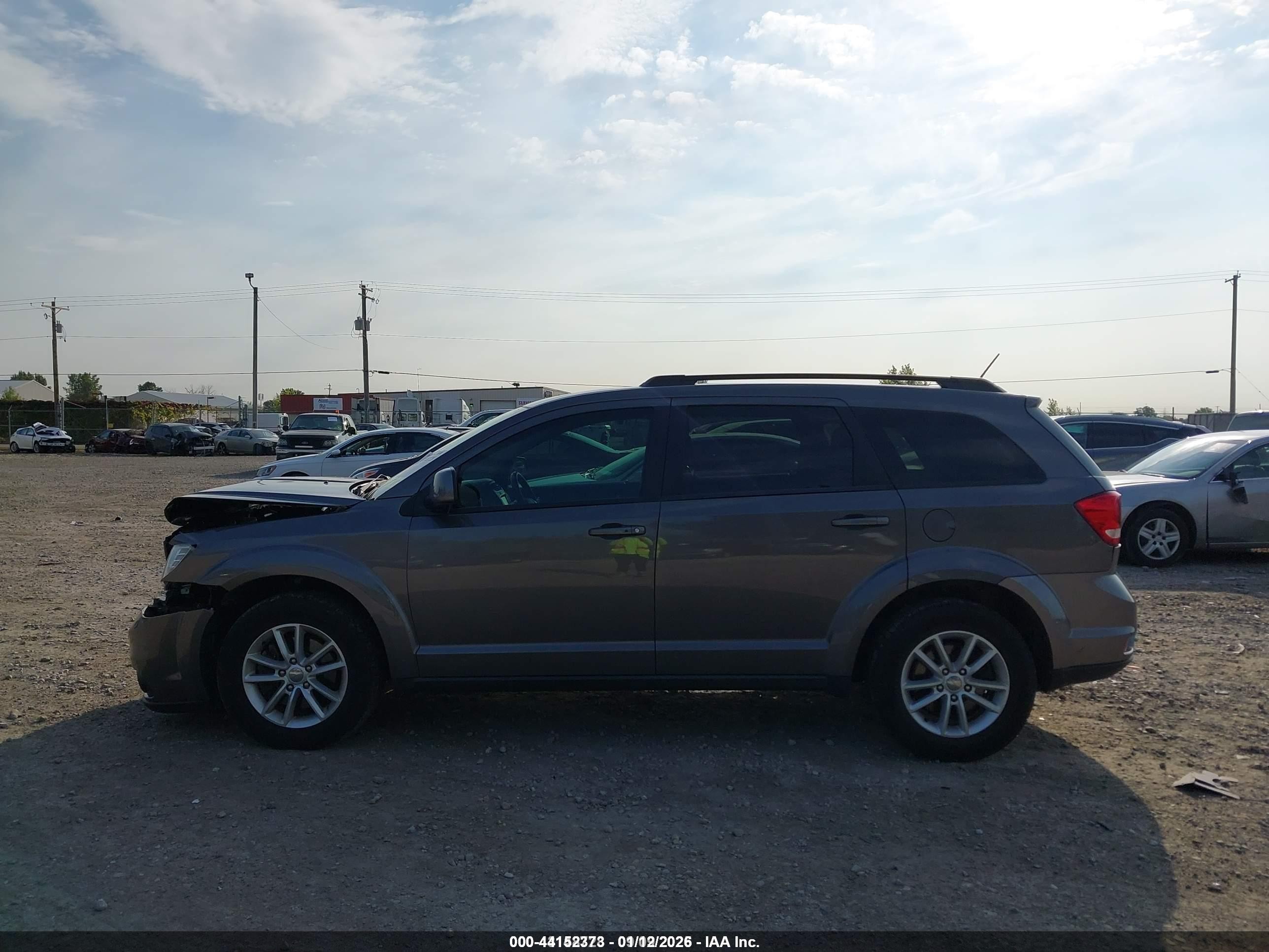 2013 Dodge Journey Sxt Gray vin: 3C4PDDBGXDT589491