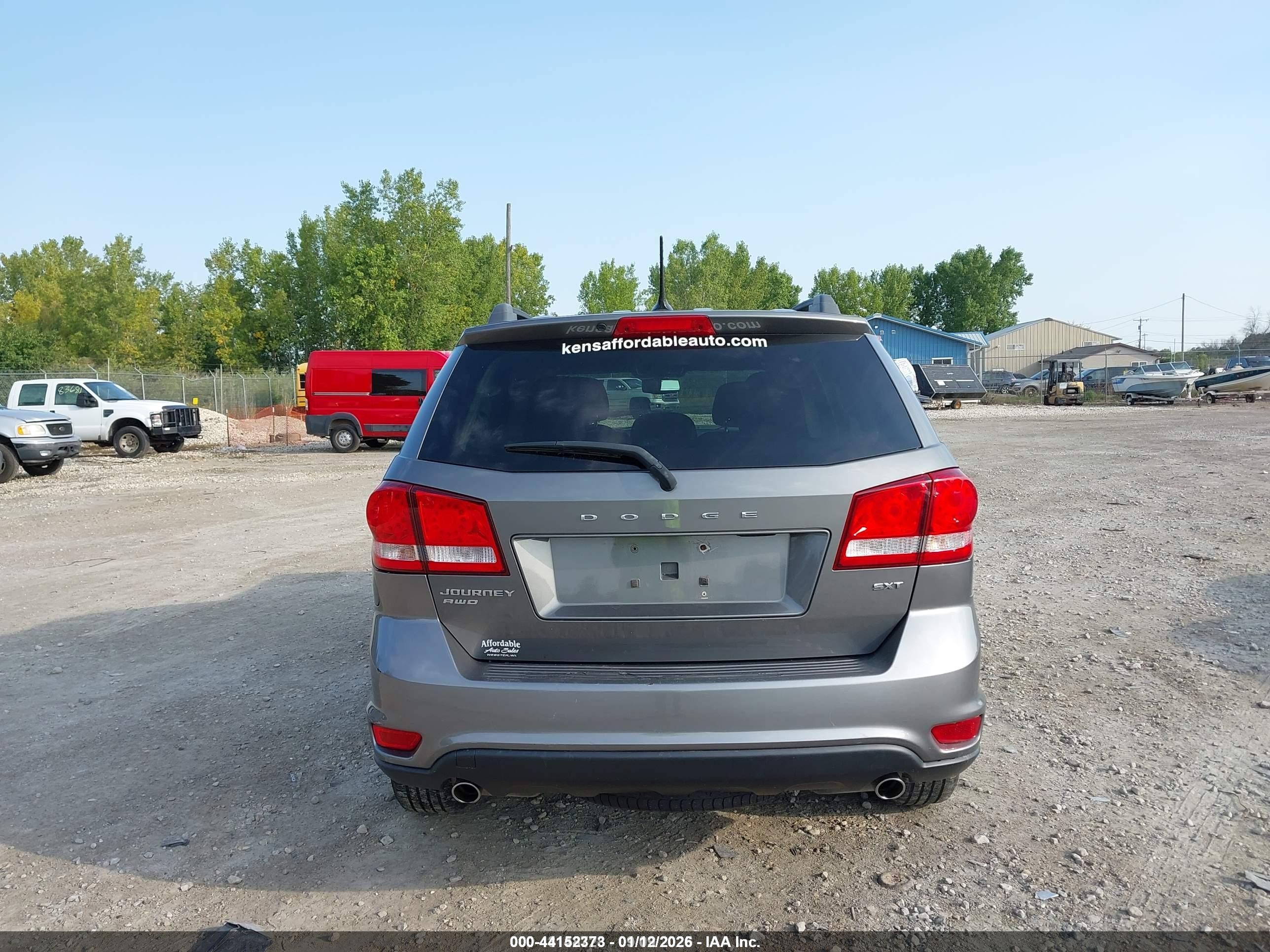 2013 Dodge Journey Sxt Gray vin: 3C4PDDBGXDT589491