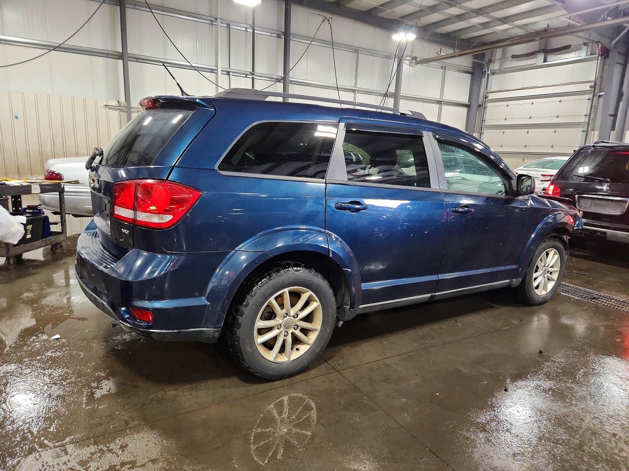 2013 Dodge Journey Sxt Blue vin: 3C4PDDBGXDT646174