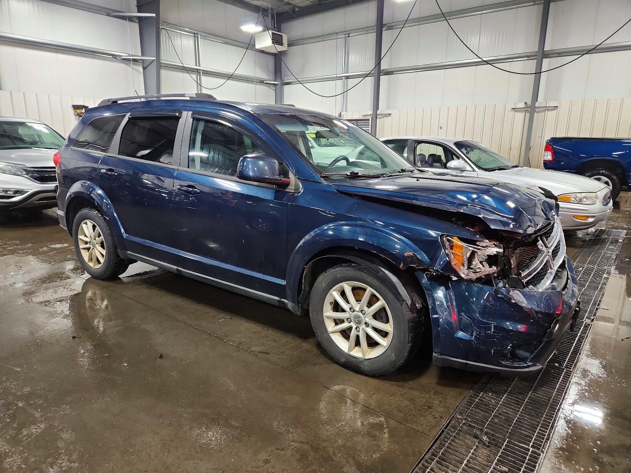2013 Dodge Journey Sxt Blue vin: 3C4PDDBGXDT646174