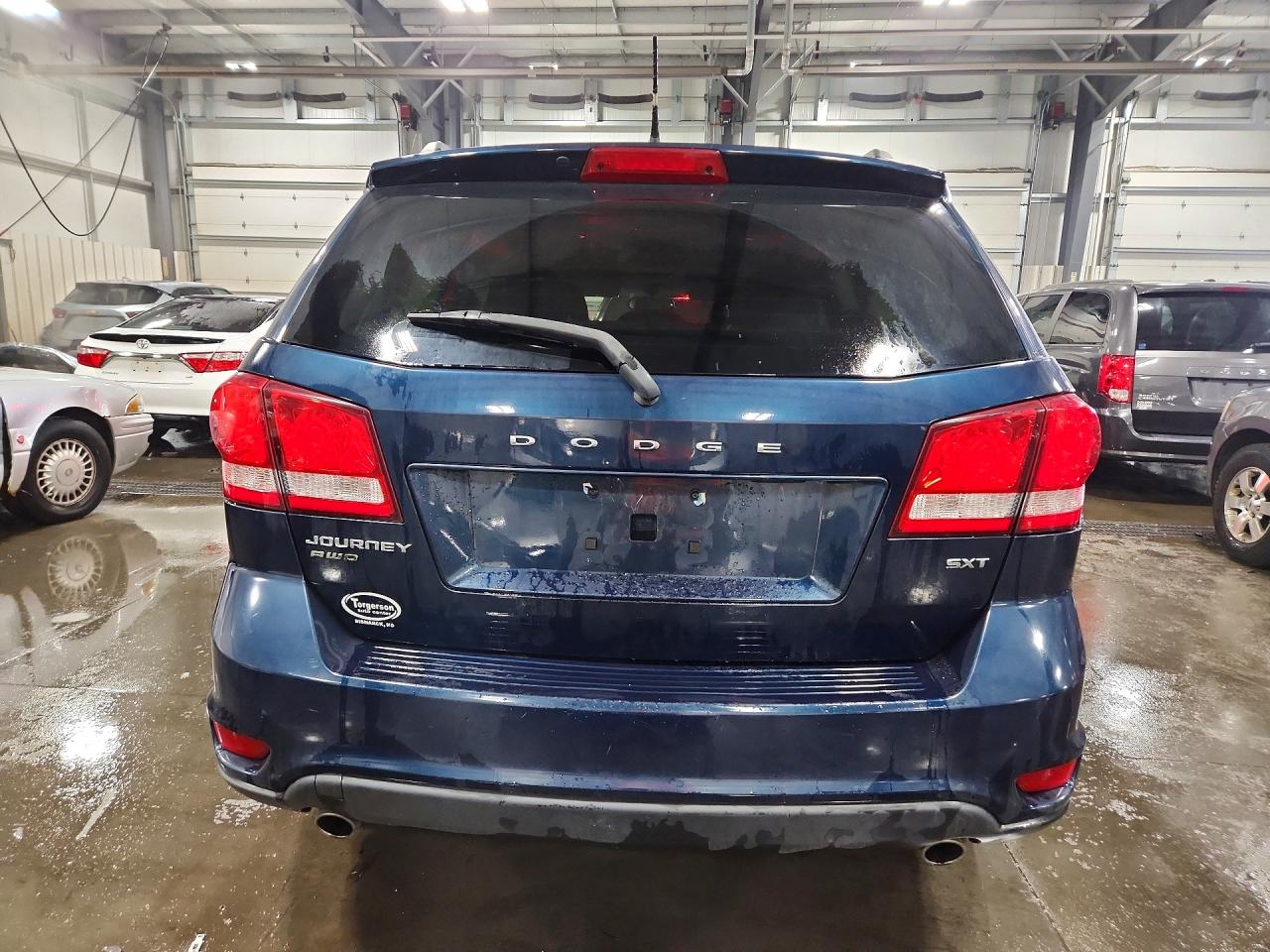 2013 Dodge Journey Sxt Blue vin: 3C4PDDBGXDT646174